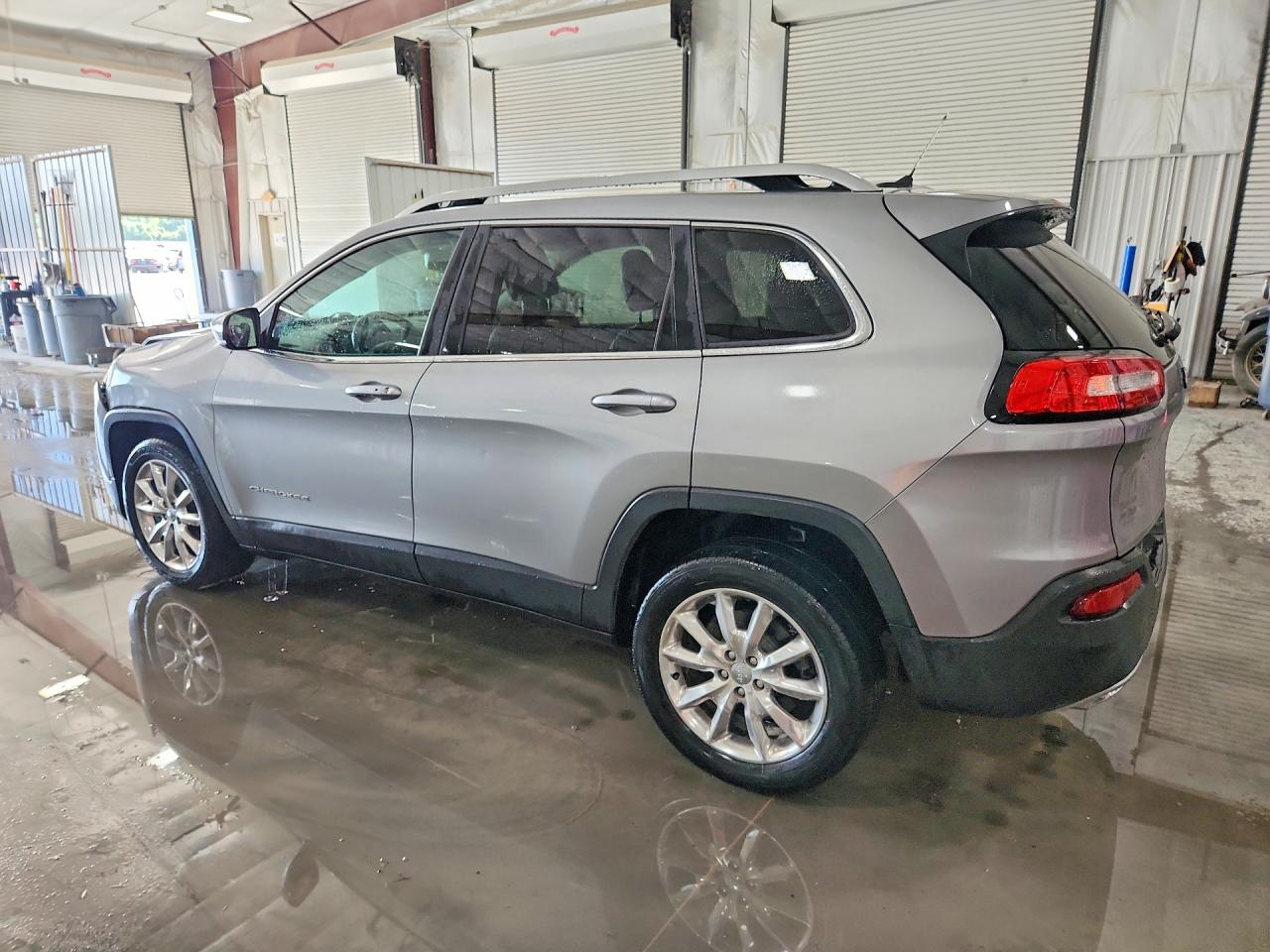 2015 Jeep Cherokee Limited Gray vin: 1C4PJLDS6FW628627