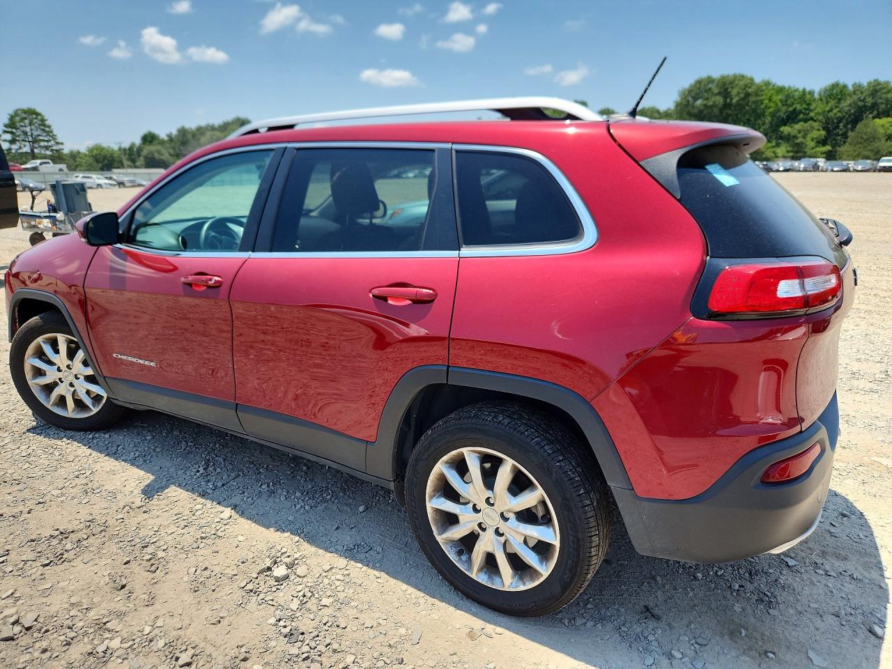 2015 Jeep Cherokee Limited Red vin: 1C4PJLDS6FW760741