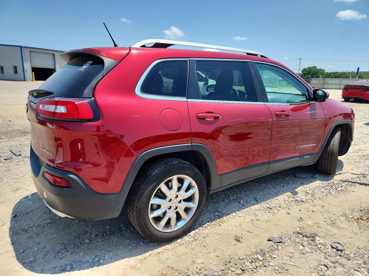 2015 Jeep Cherokee Limited Red vin: 1C4PJLDS6FW760741