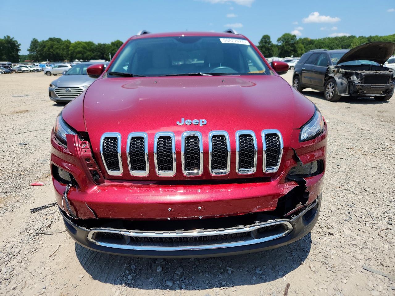 2015 Jeep Cherokee Limited Red vin: 1C4PJLDS6FW760741