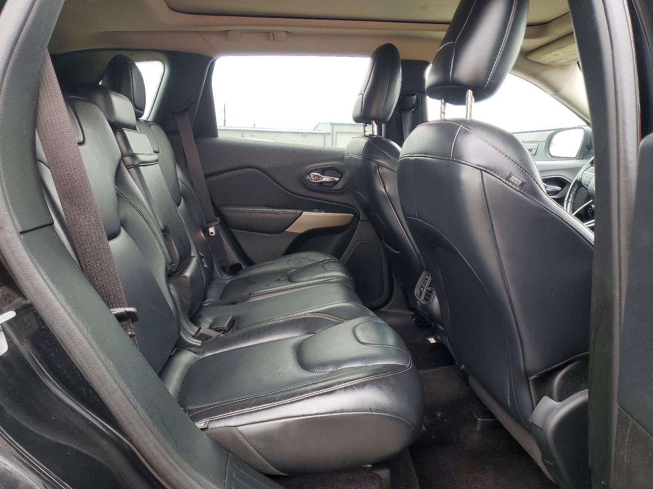 2017 Jeep Cherokee Limited Black vin: 1C4PJLDS6HW617579