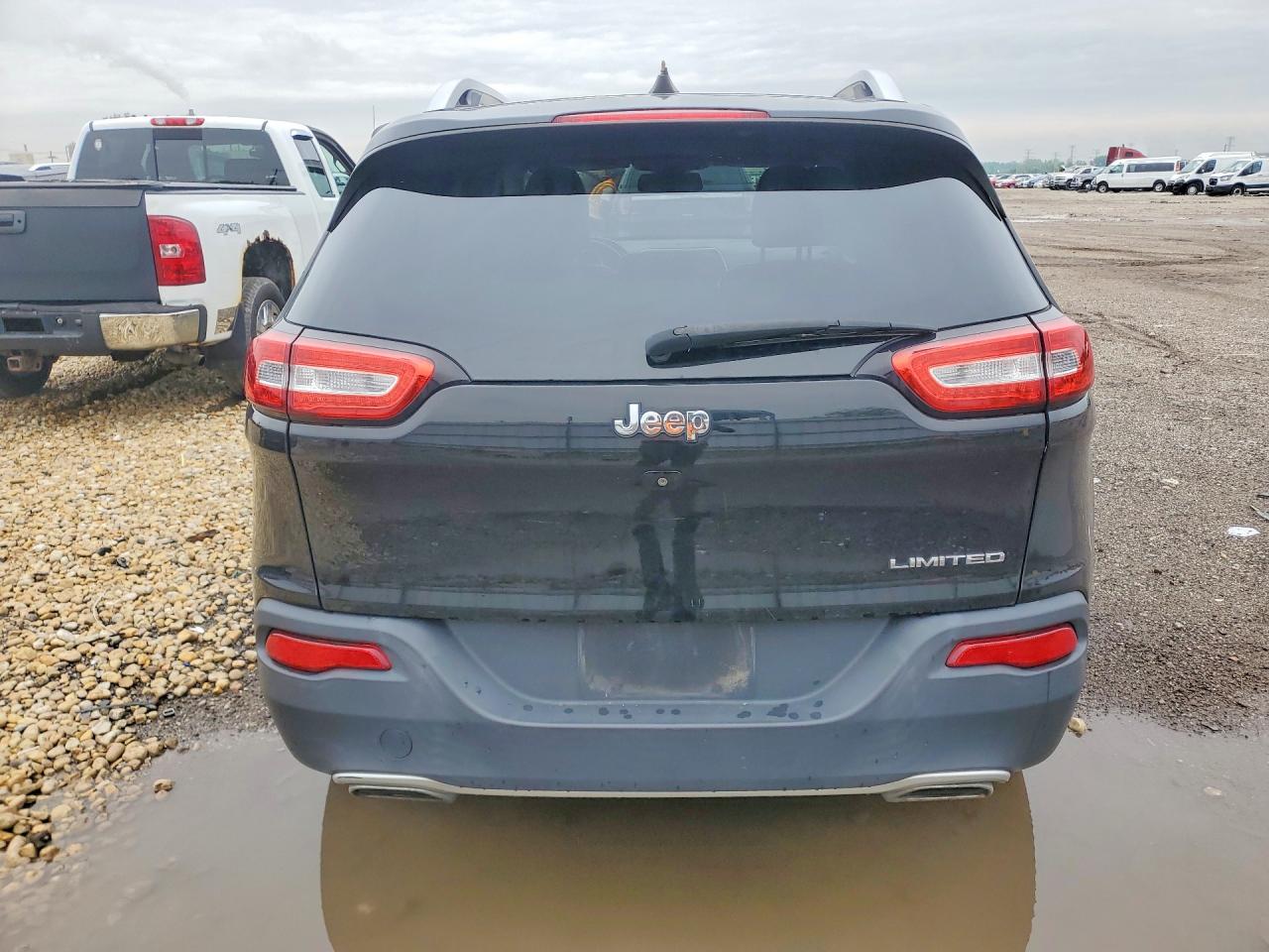 2017 Jeep Cherokee Limited Black vin: 1C4PJLDS6HW617579