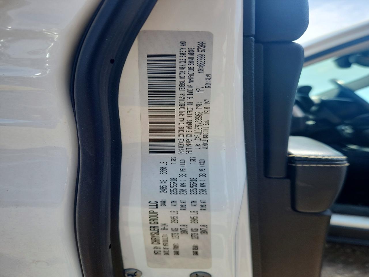 2015 Jeep Cherokee Limited White vin: 1C4PJLDS7FW539052