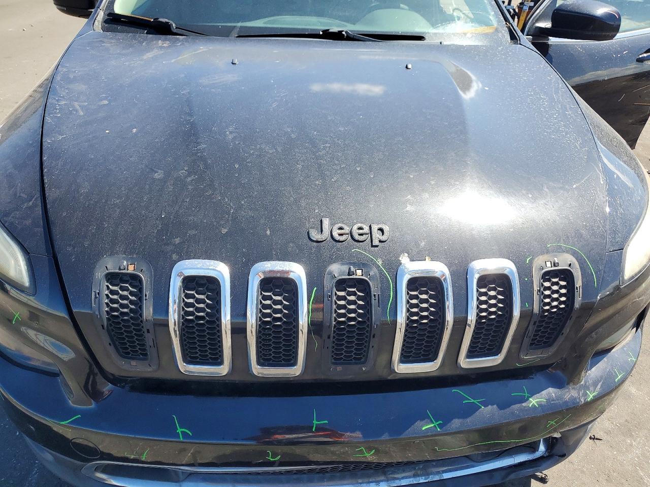 2014 Jeep Cherokee Limited Black vin: 1C4PJLDS8EW245111