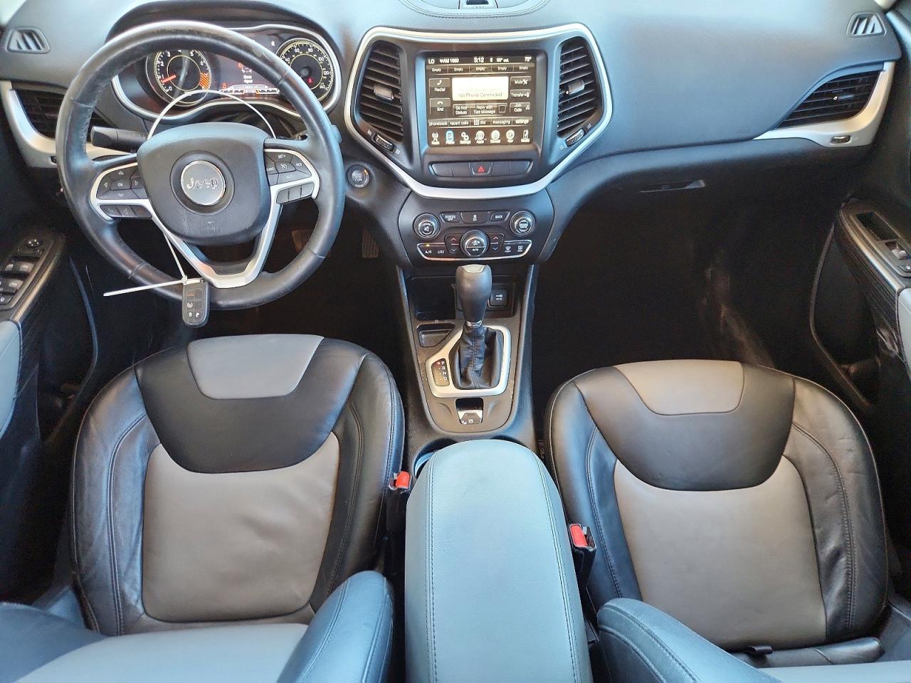 2014 Jeep Cherokee Limited Blue vin: 1C4PJLDS8EW266976