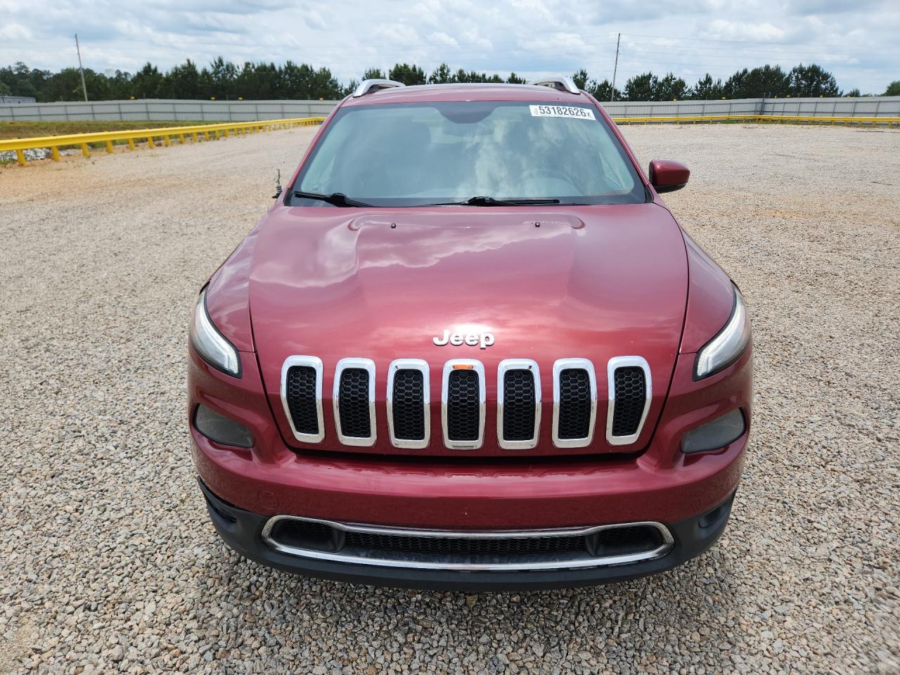 2014 Jeep Cherokee Limited Red vin: 1C4PJLDS9EW283186