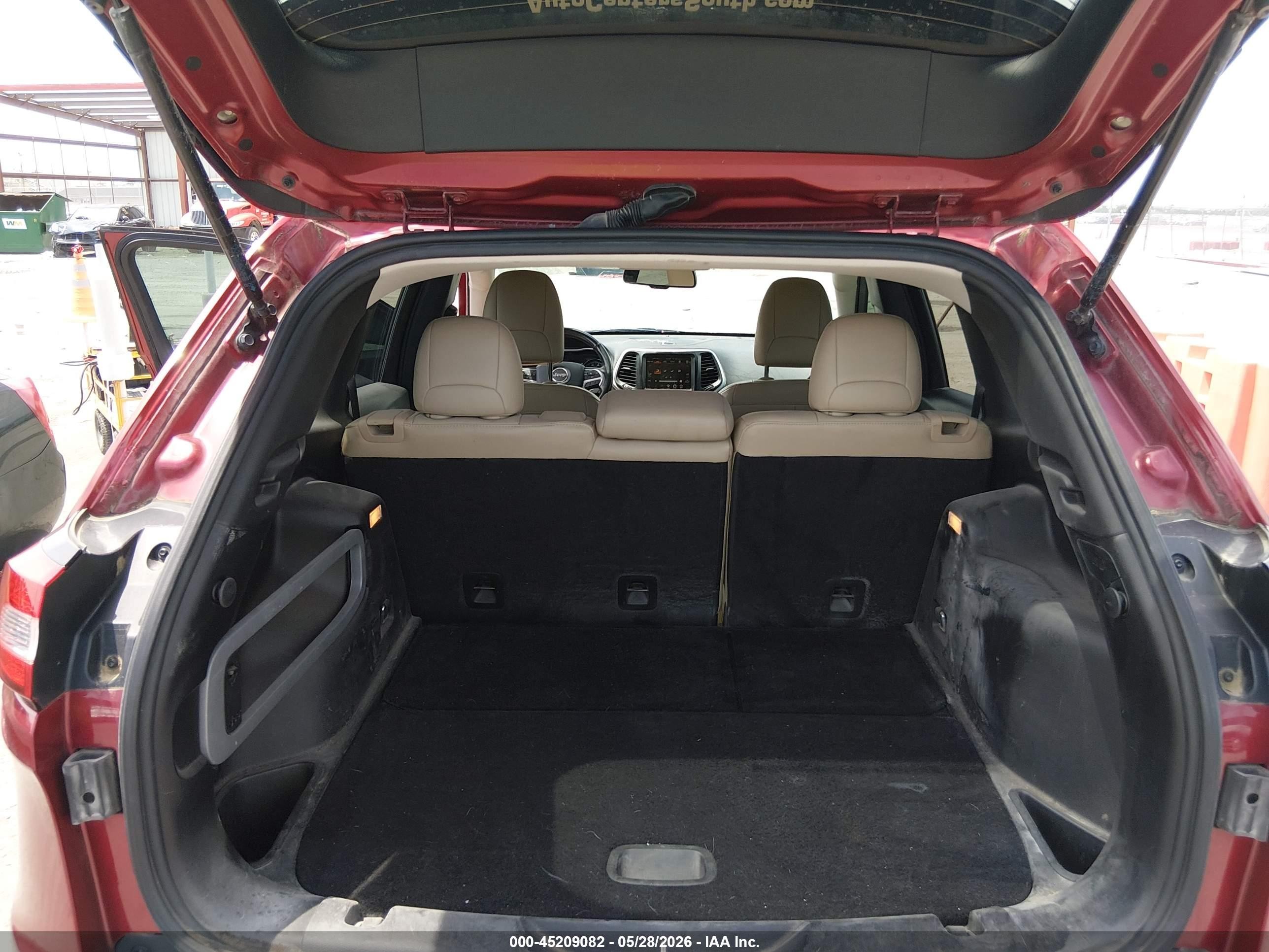 2015 Jeep Cherokee Limited Красный vin: 1C4PJLDS9FW517778