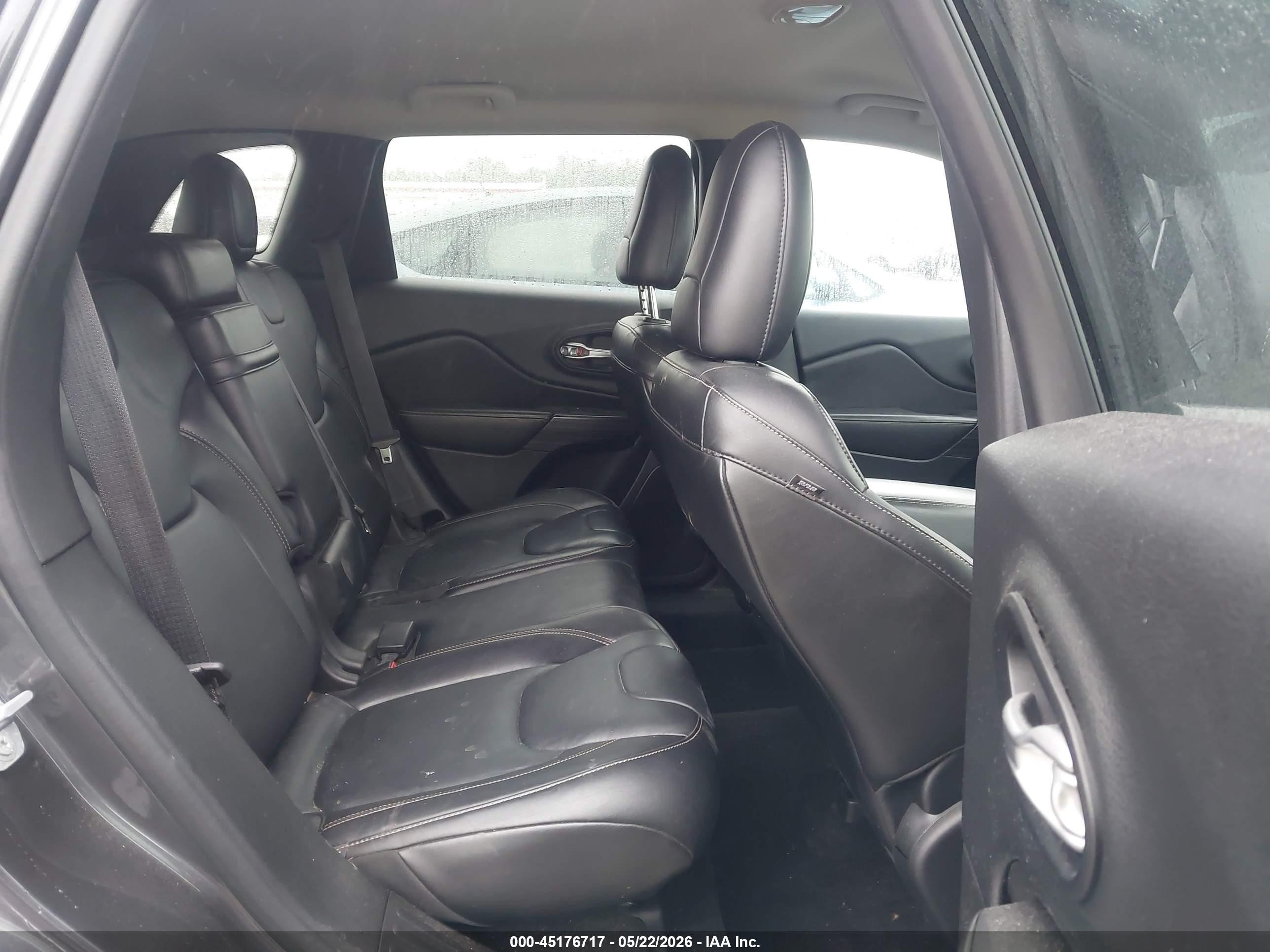 2015 Jeep Cherokee Limited Gray vin: 1C4PJLDS9FW573560