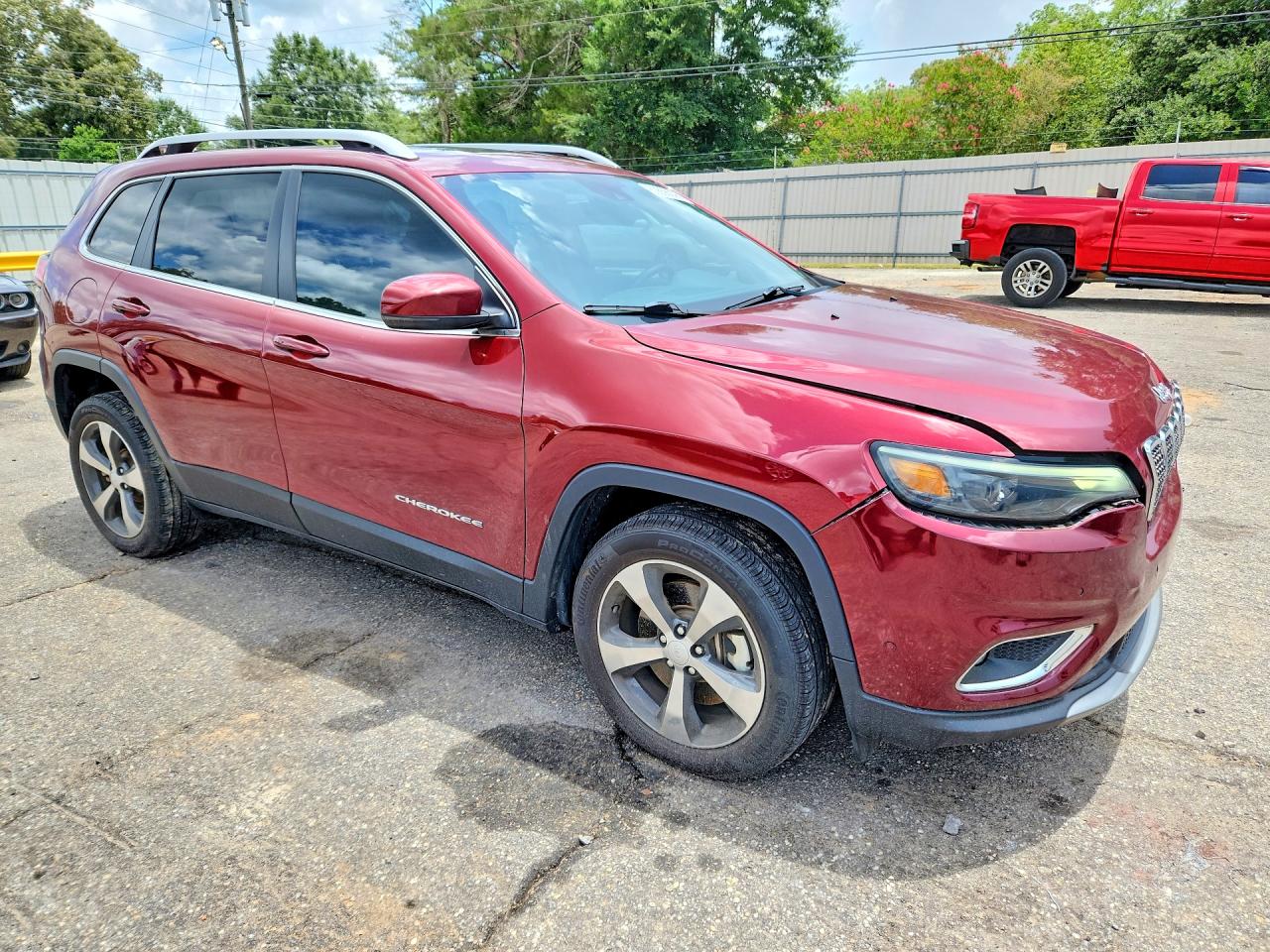 2021 Jeep Cherokee Limited Red vin: 1C4PJLDX4MD164614