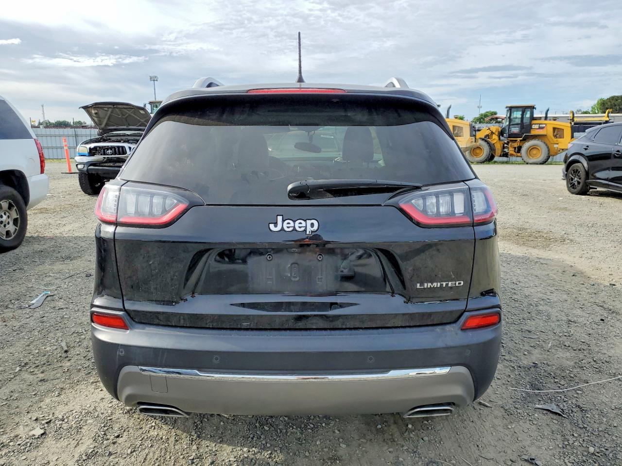 2021 Jeep Cherokee Limited Черный vin: 1C4PJLDX4MD250926