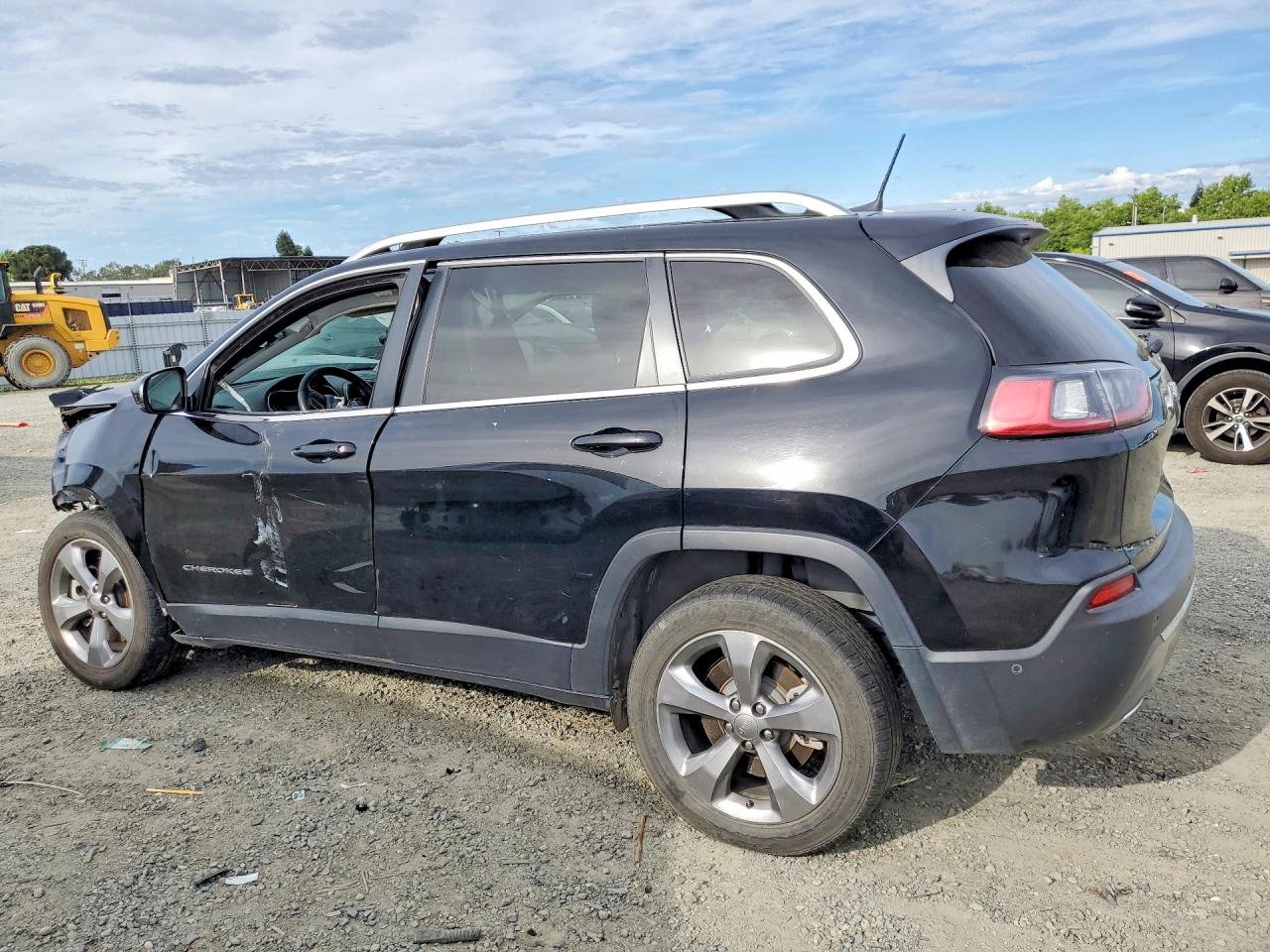 2021 Jeep Cherokee Limited Черный vin: 1C4PJLDX4MD250926