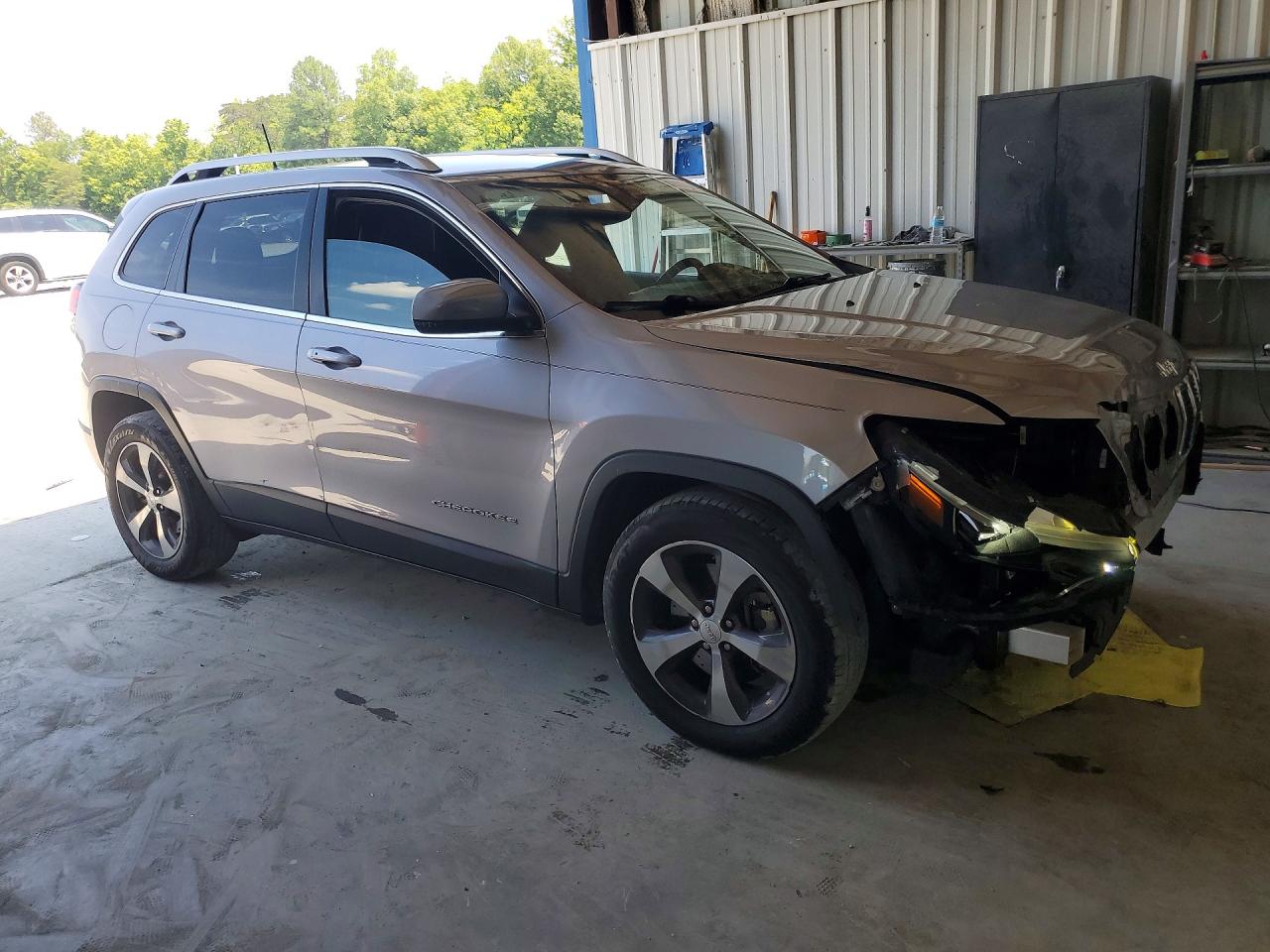 2019 Jeep Cherokee Limited Gray vin: 1C4PJLDX6KD273105