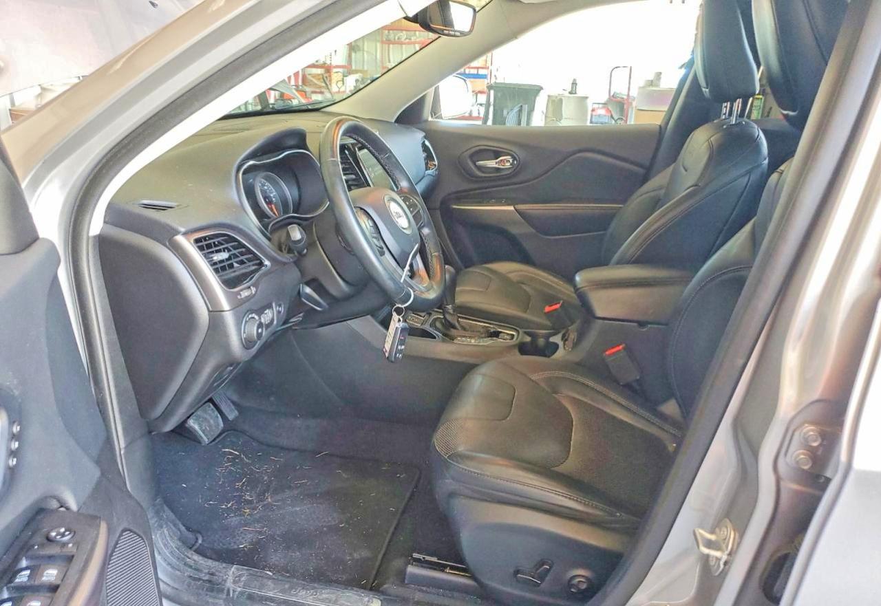 2019 Jeep Cherokee Limited Gray vin: 1C4PJLDX6KD273105