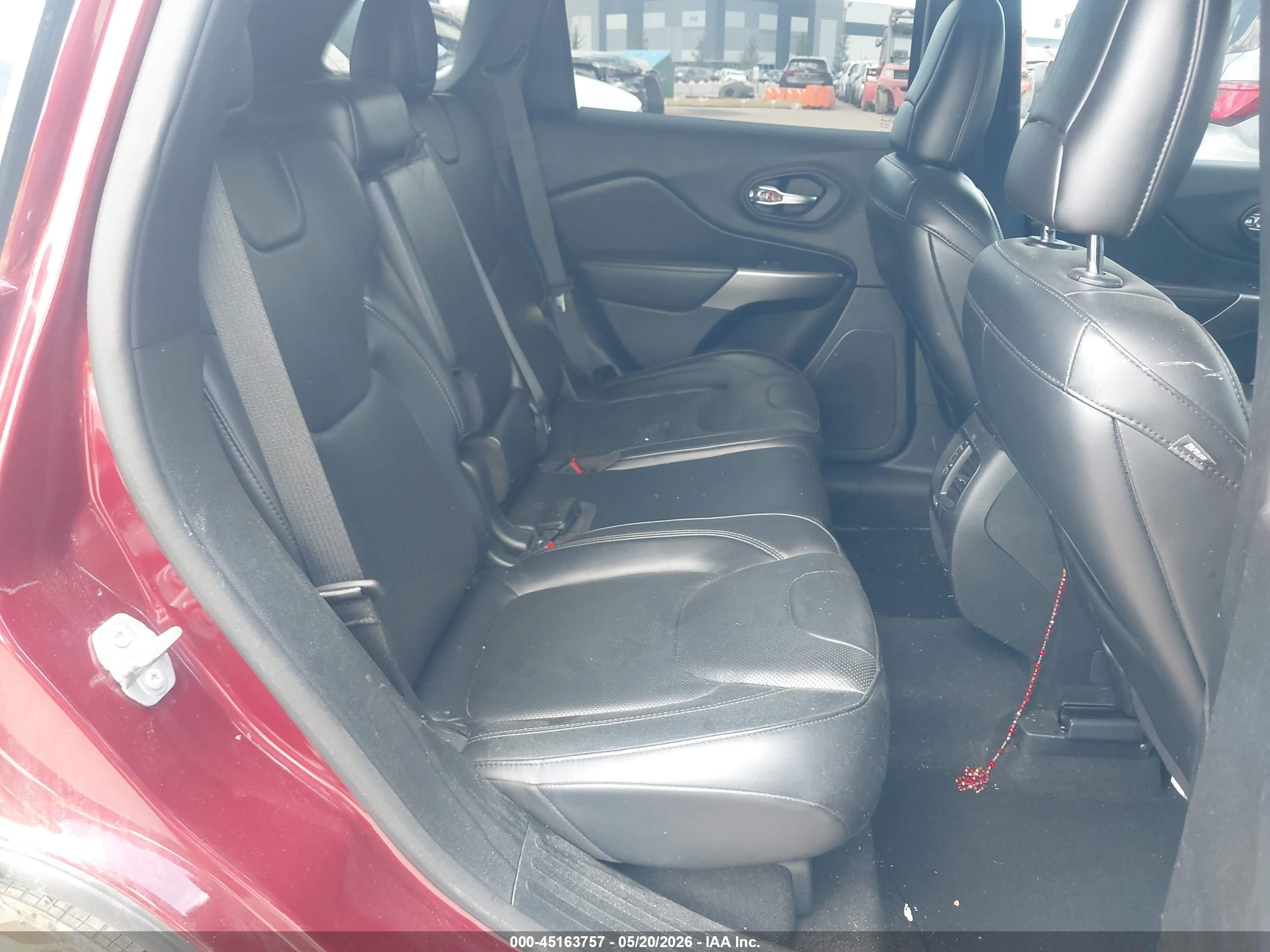 2020 Jeep Cherokee High Altitude Fwd Burgundy vin: 1C4PJLDXXLD634515