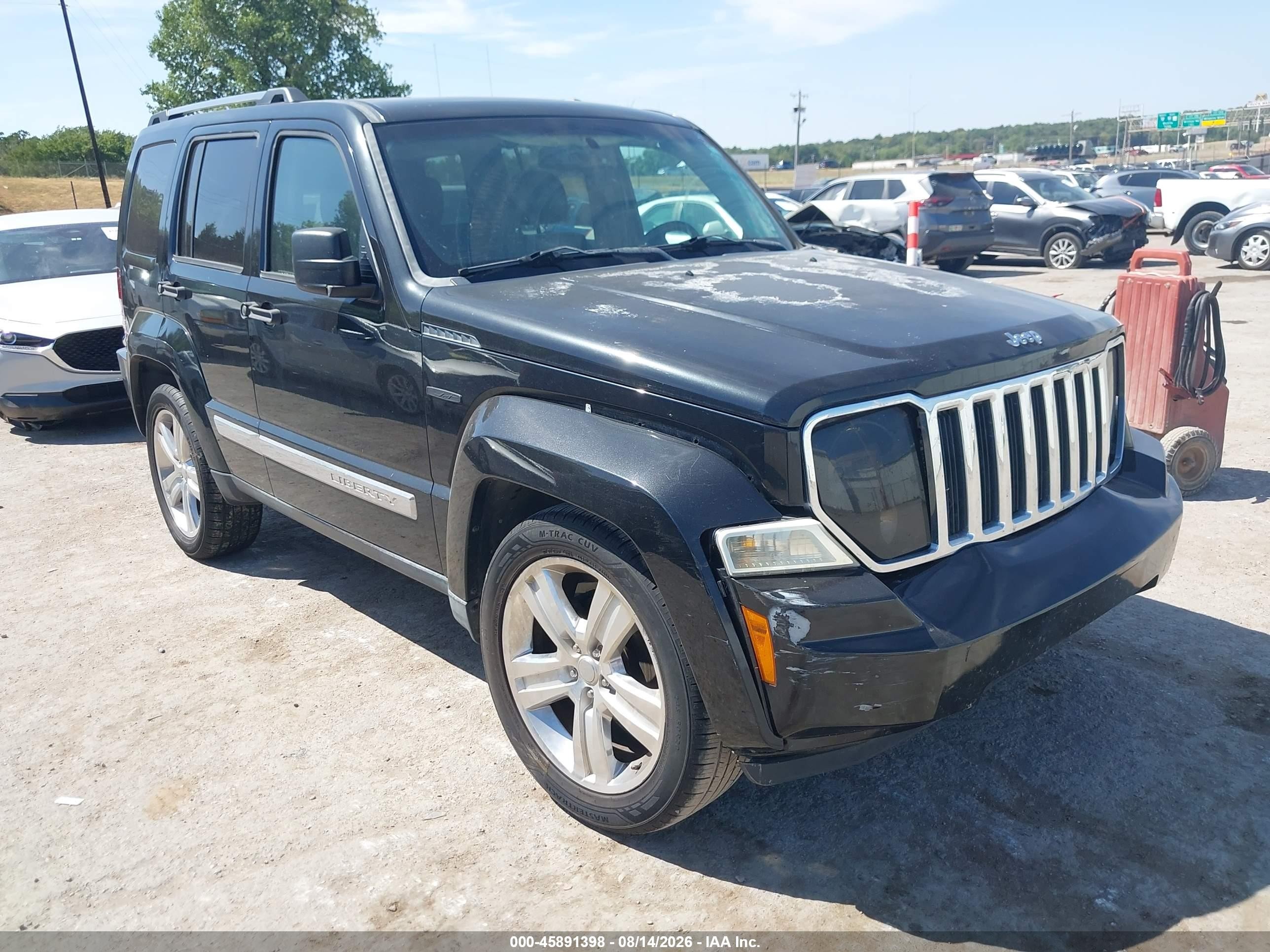 2012 Jeep Liberty Limited Jet Edition Black vin: 1C4PJLFK0CW179955