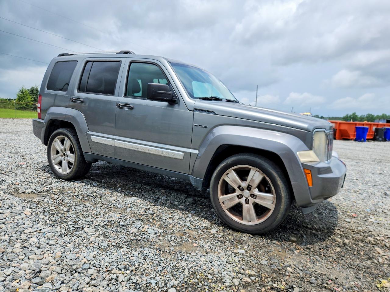 2012 Jeep Liberty Jet Gray vin: 1C4PJLFK1CW179351