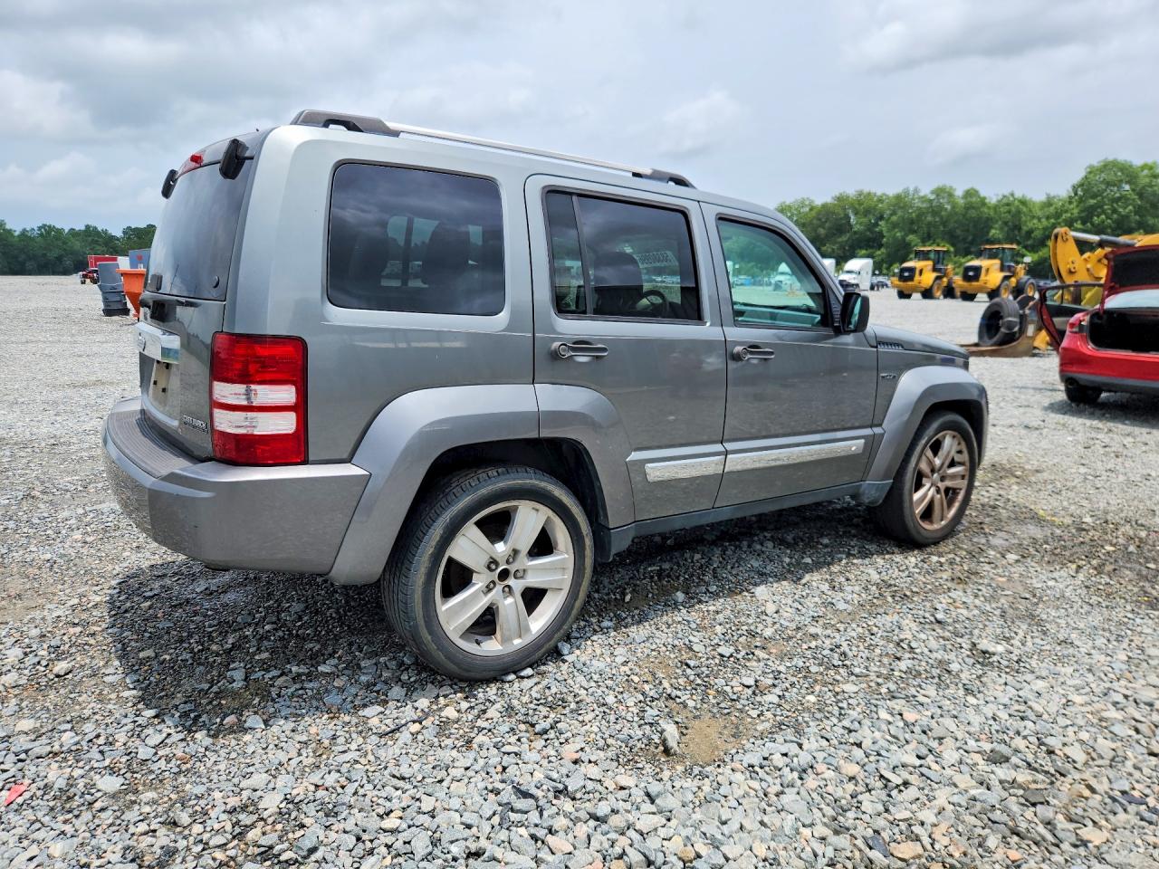 2012 Jeep Liberty Jet Gray vin: 1C4PJLFK1CW179351
