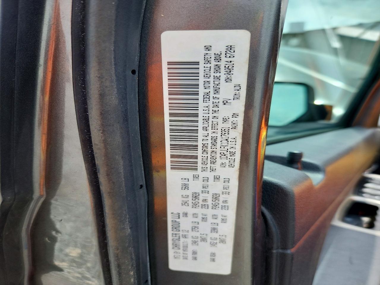 2012 Jeep Liberty Jet Gray vin: 1C4PJLFK1CW179351