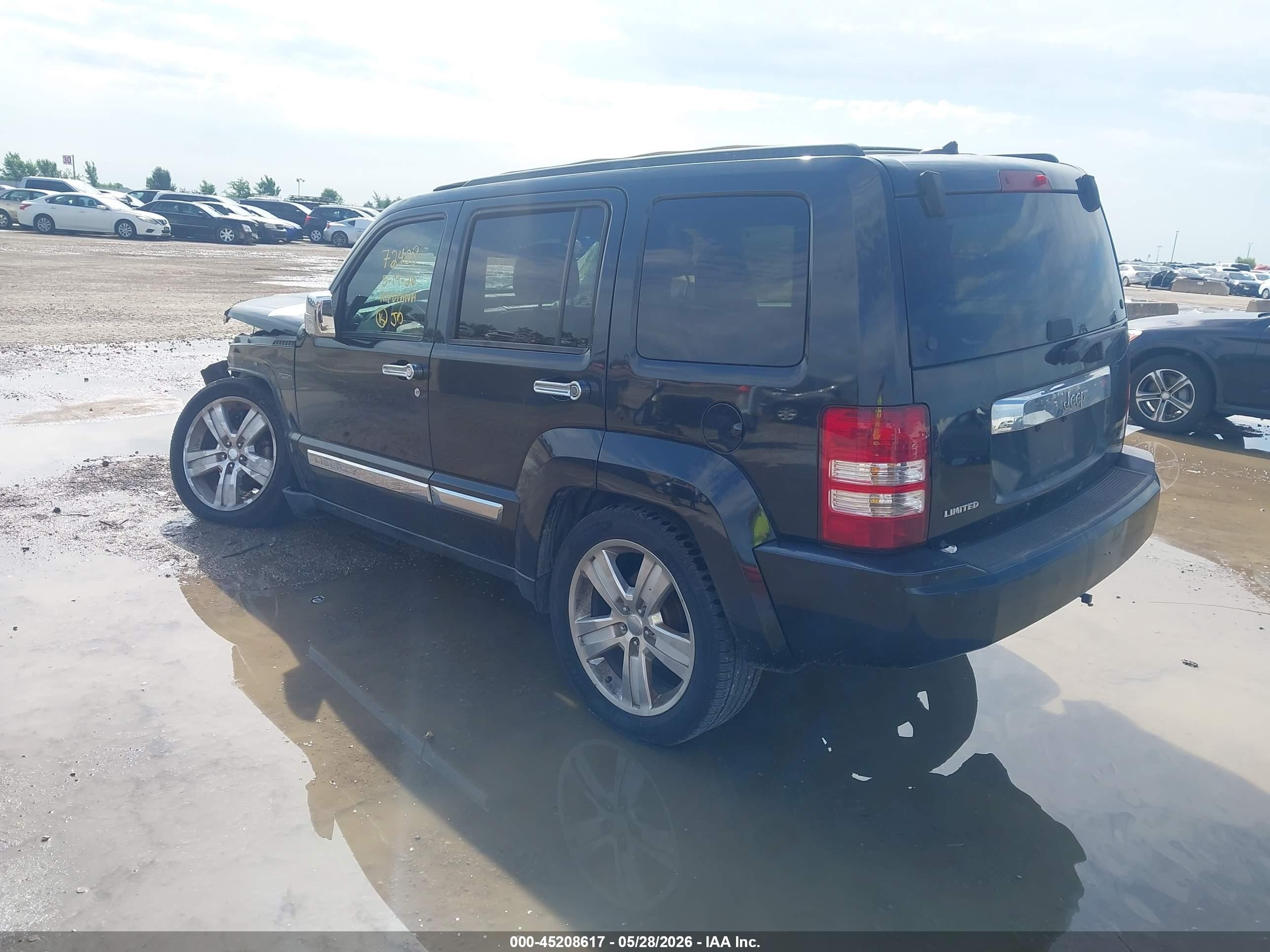 2012 Jeep Liberty Limited Jet Edition Black vin: 1C4PJLFK2CW144852