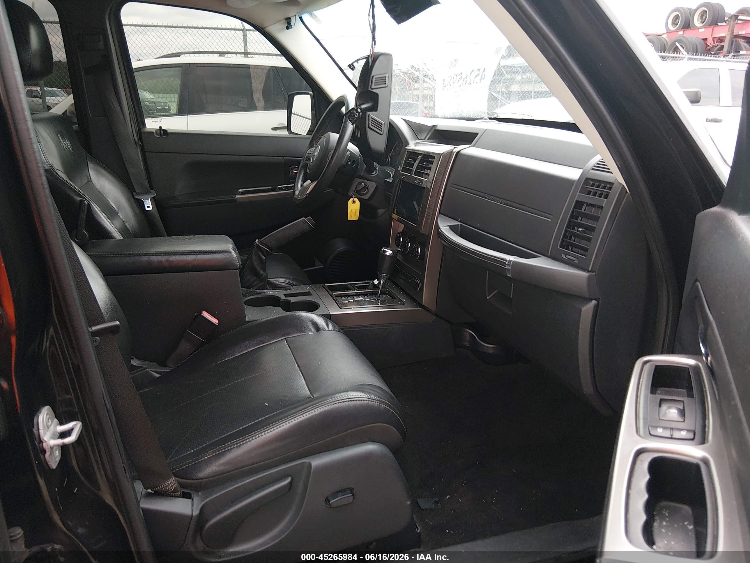 2012 Jeep Liberty Limited Jet Edition Black vin: 1C4PJLFK3CW201284
