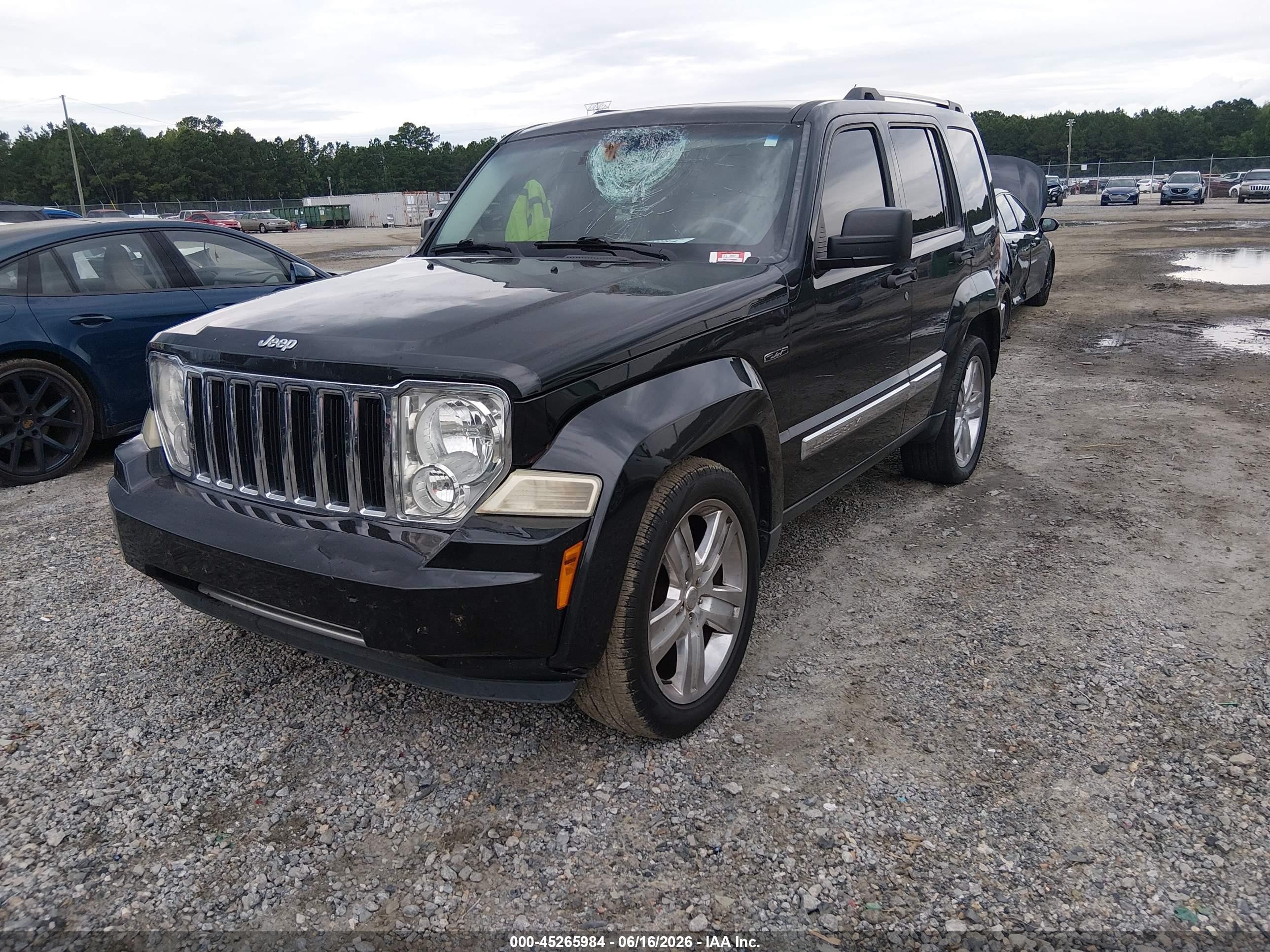 2012 Jeep Liberty Limited Jet Edition Black vin: 1C4PJLFK3CW201284