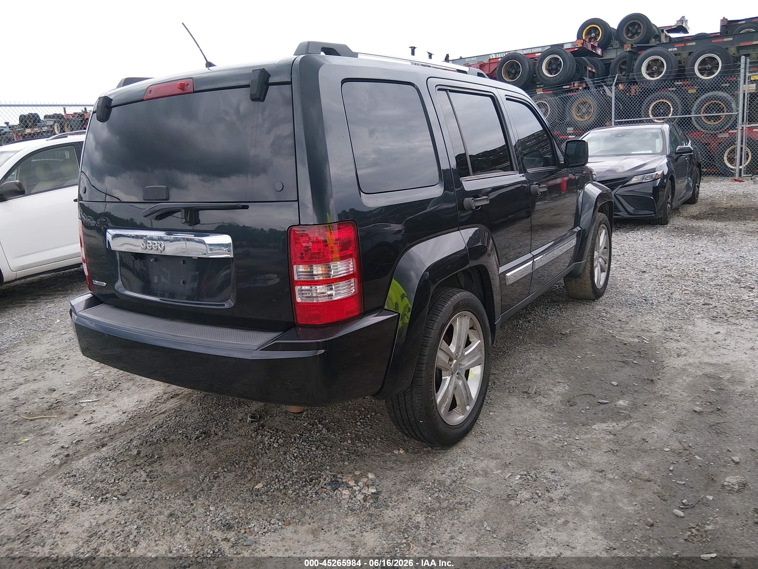 2012 Jeep Liberty Limited Jet Edition Black vin: 1C4PJLFK3CW201284