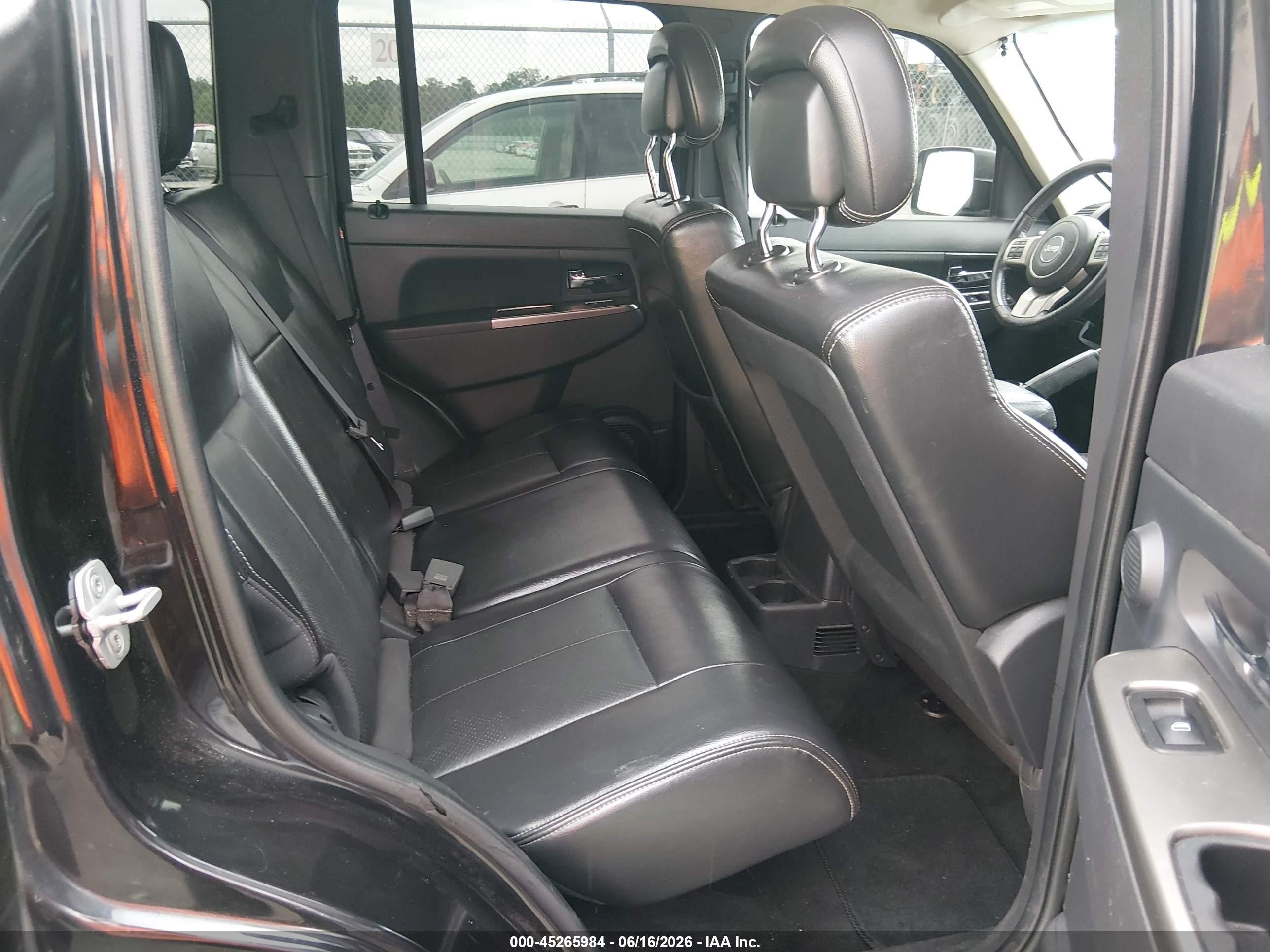 2012 Jeep Liberty Limited Jet Edition Black vin: 1C4PJLFK3CW201284