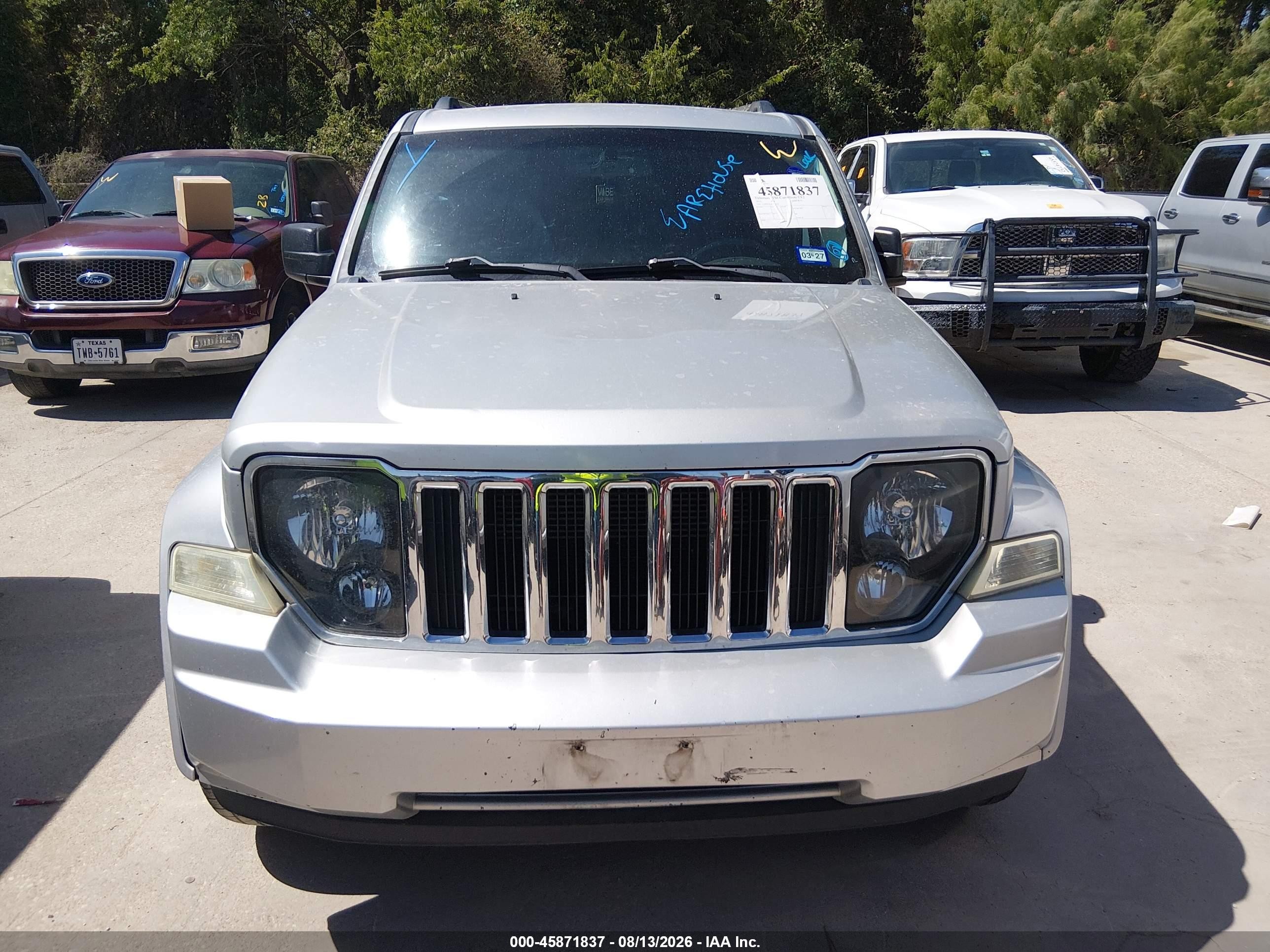 2012 Jeep Liberty Limited Jet Edition Серебряный vin: 1C4PJLFK4CW155125