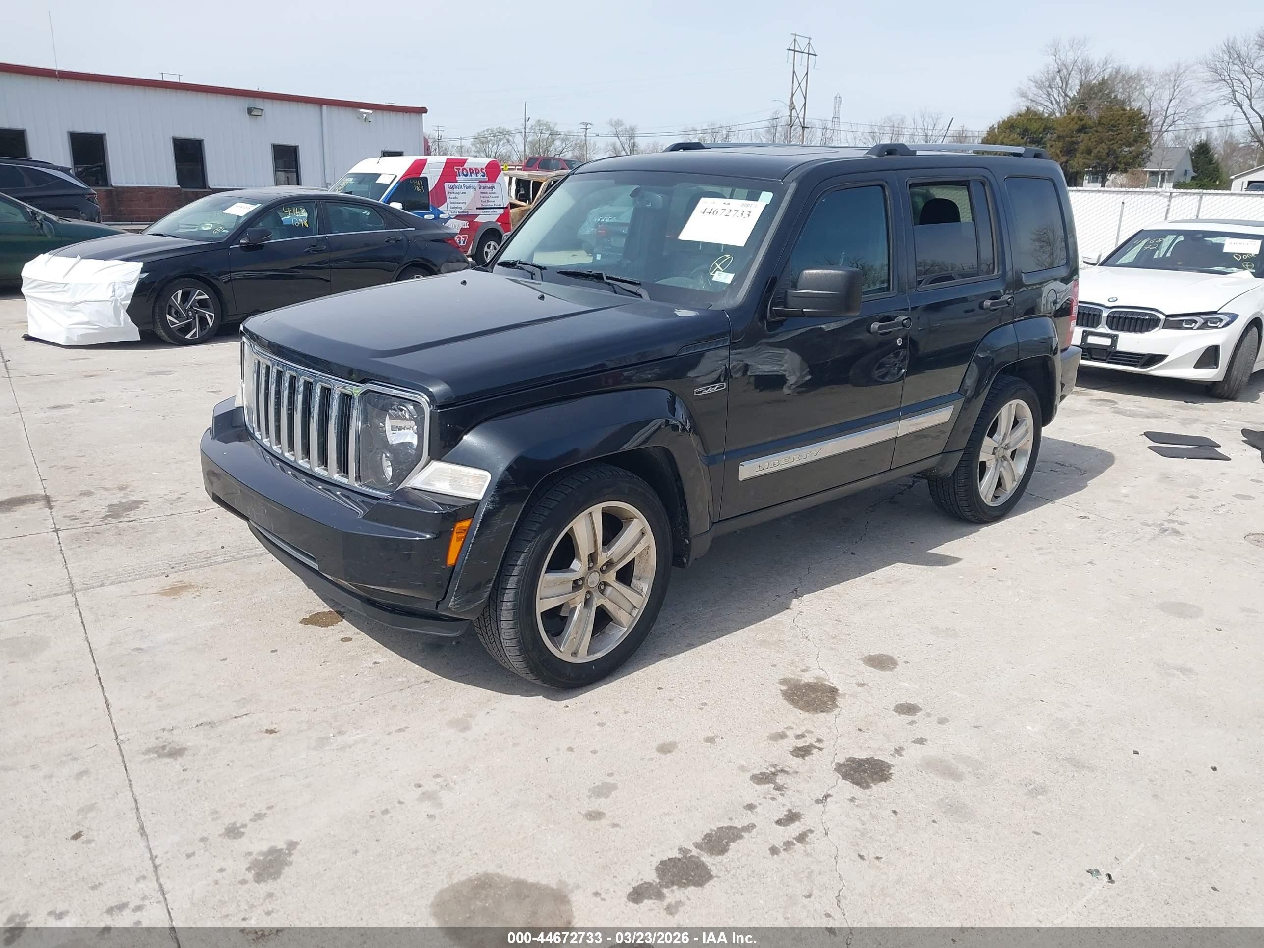 2012 Jeep Liberty Limited Jet Edition Black vin: 1C4PJLFKXCW145618