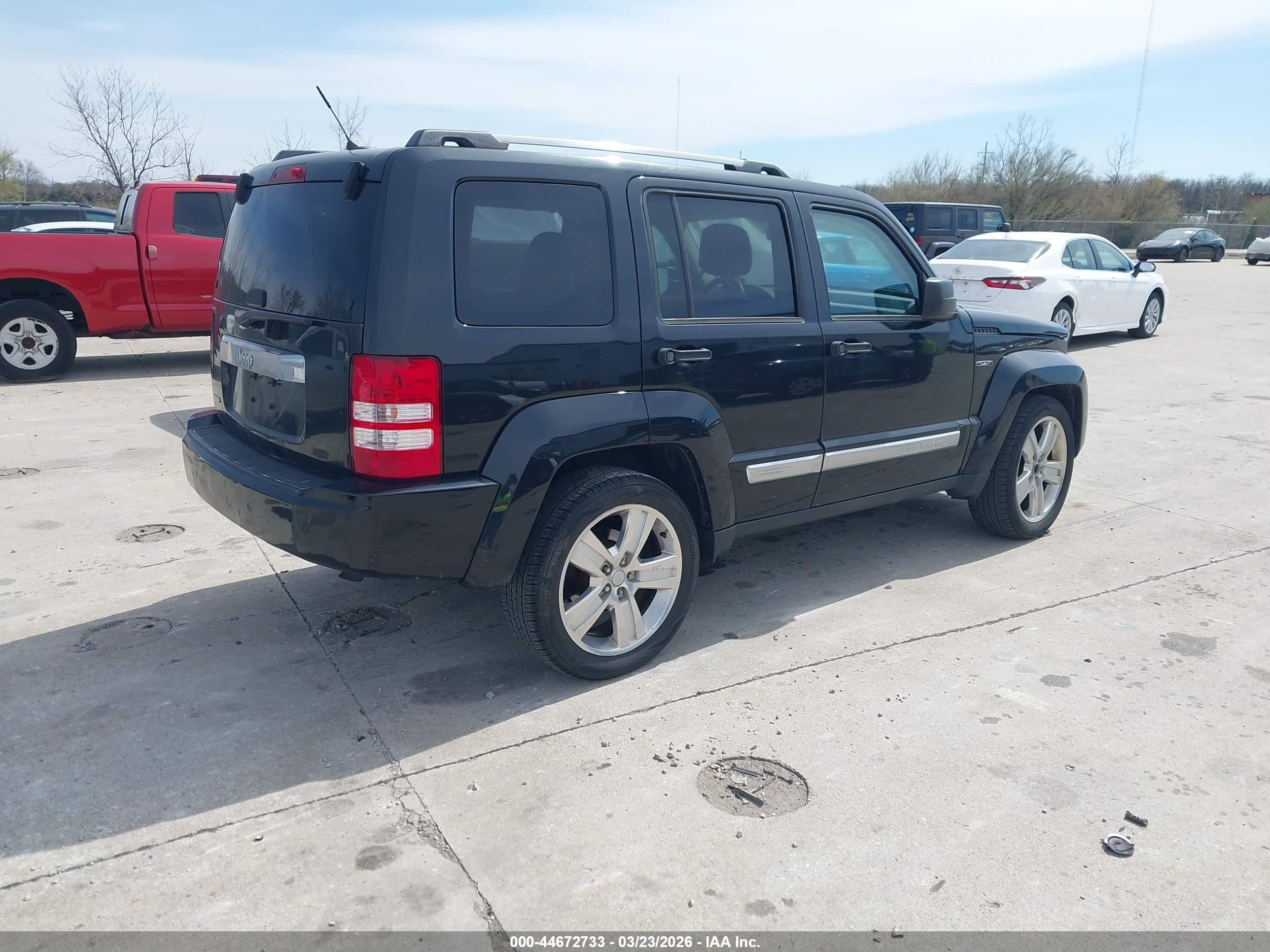 2012 Jeep Liberty Limited Jet Edition Black vin: 1C4PJLFKXCW145618