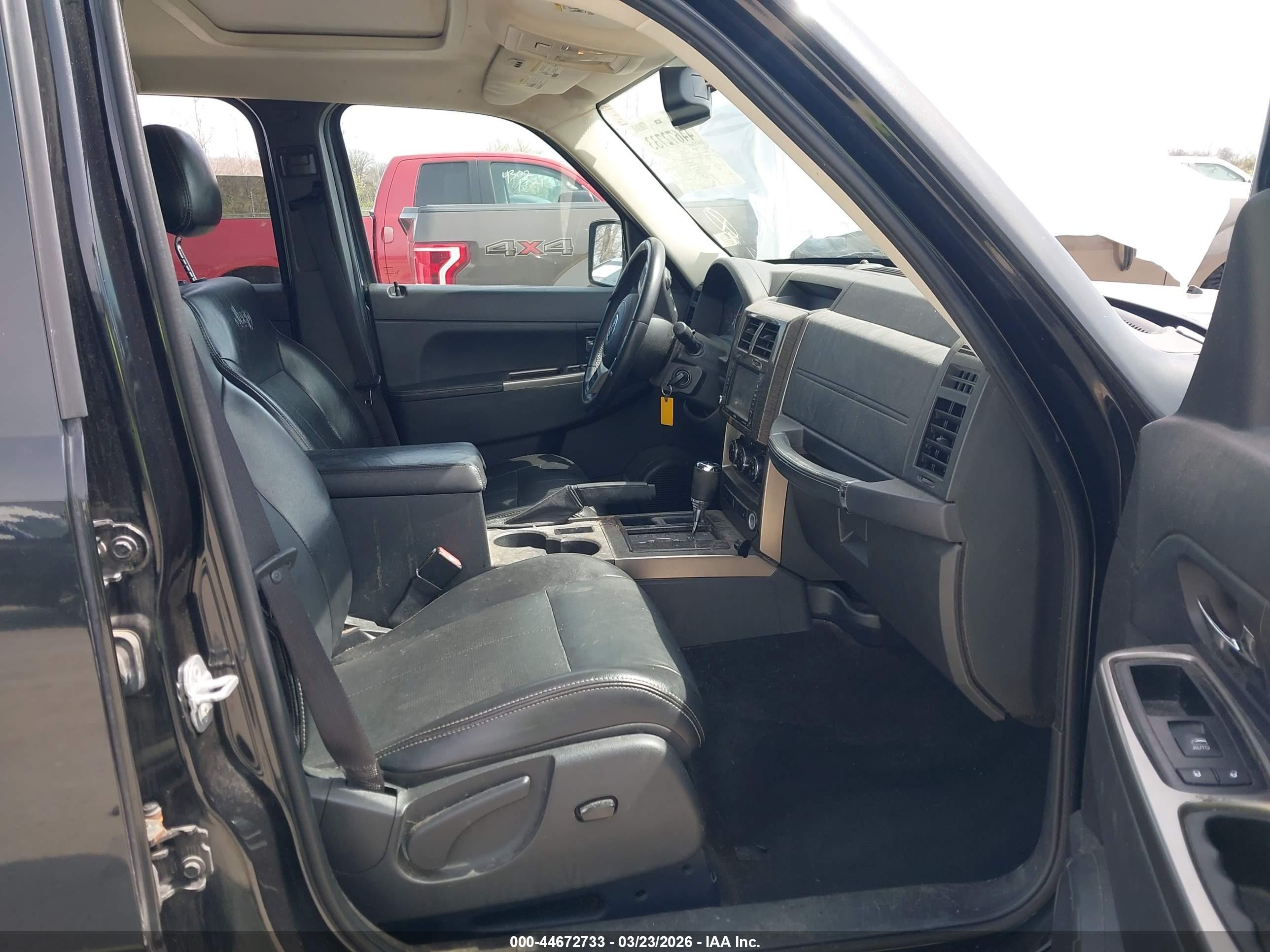 2012 Jeep Liberty Limited Jet Edition Black vin: 1C4PJLFKXCW145618