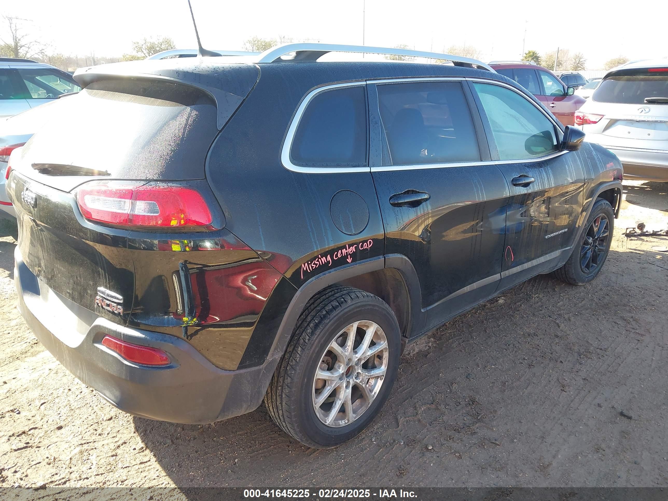 2018 Jeep Cherokee Latitude Plus Fwd Черный vin: 1C4PJLLB1JD513441