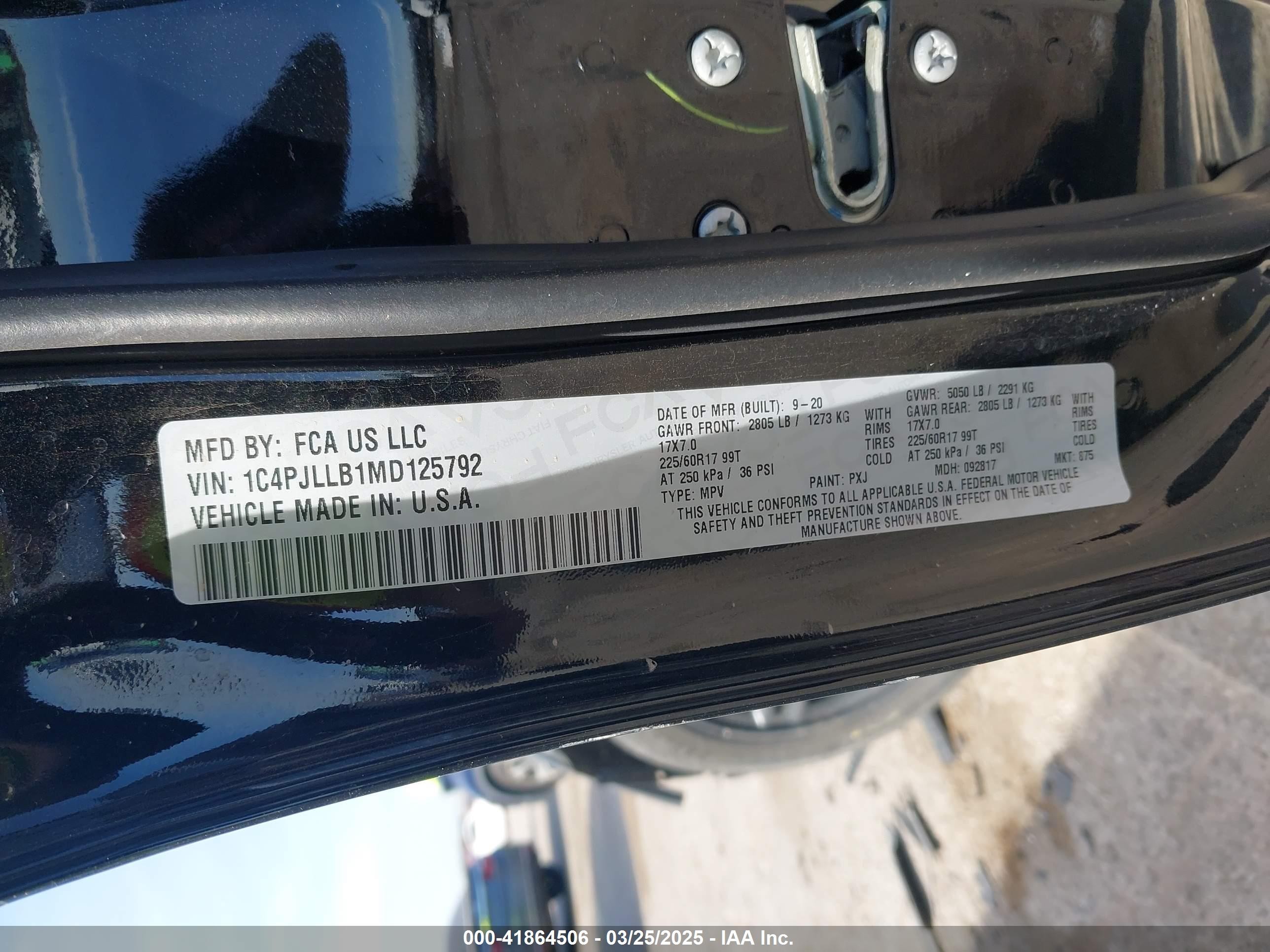 2021 Jeep Cherokee Latitude Plus Fwd Black vin: 1C4PJLLB1MD125792