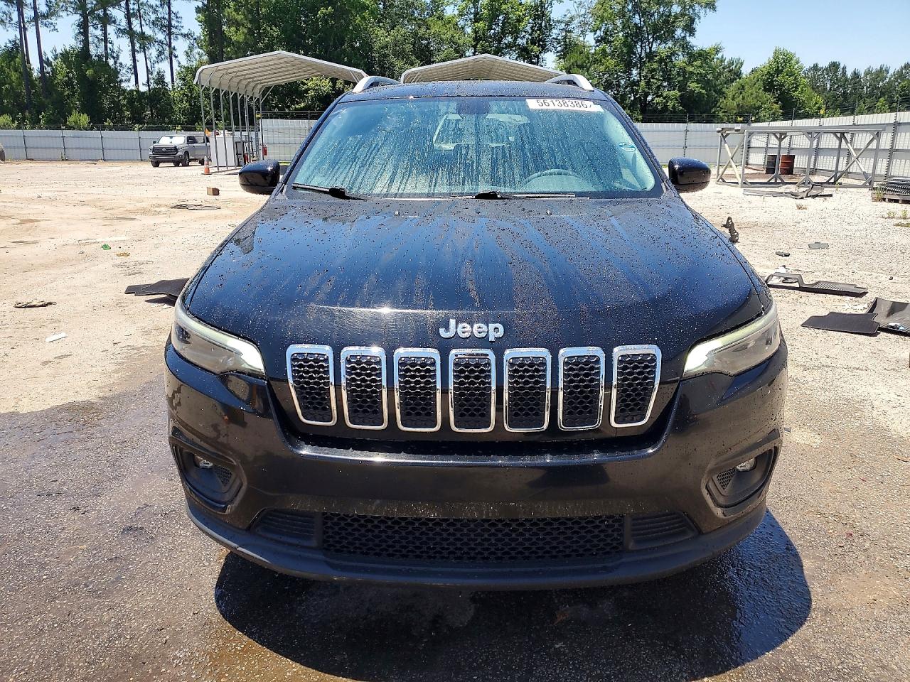 2019 Jeep Cherokee Latitude Plus Black vin: 1C4PJLLB2KD173587