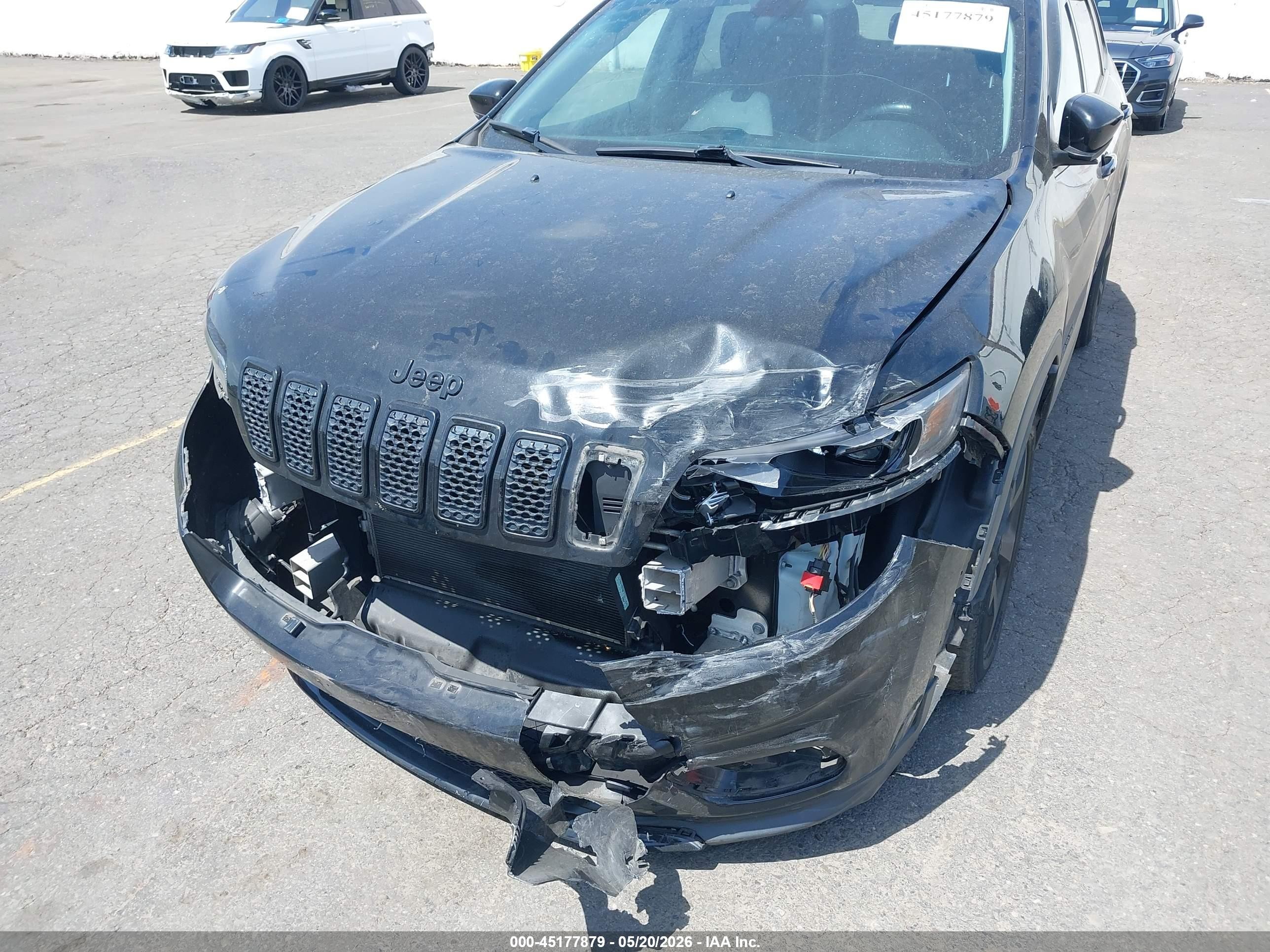 2019 Jeep Cherokee Altitude Fwd Black vin: 1C4PJLLB2KD478829