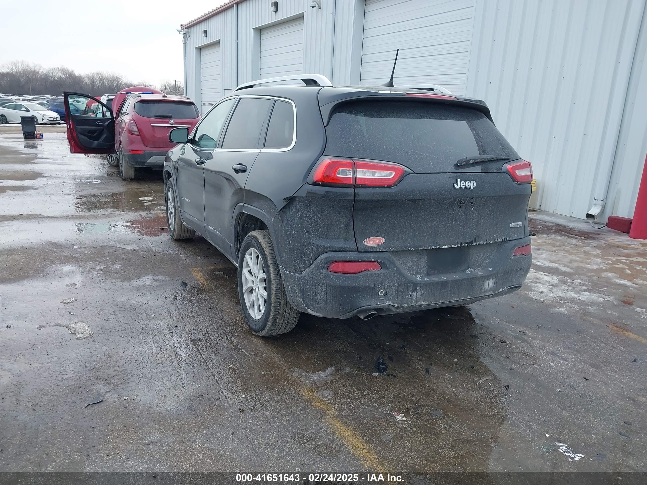 2018 Jeep Cherokee Latitude Plus Fwd Черный vin: 1C4PJLLB3JD553228