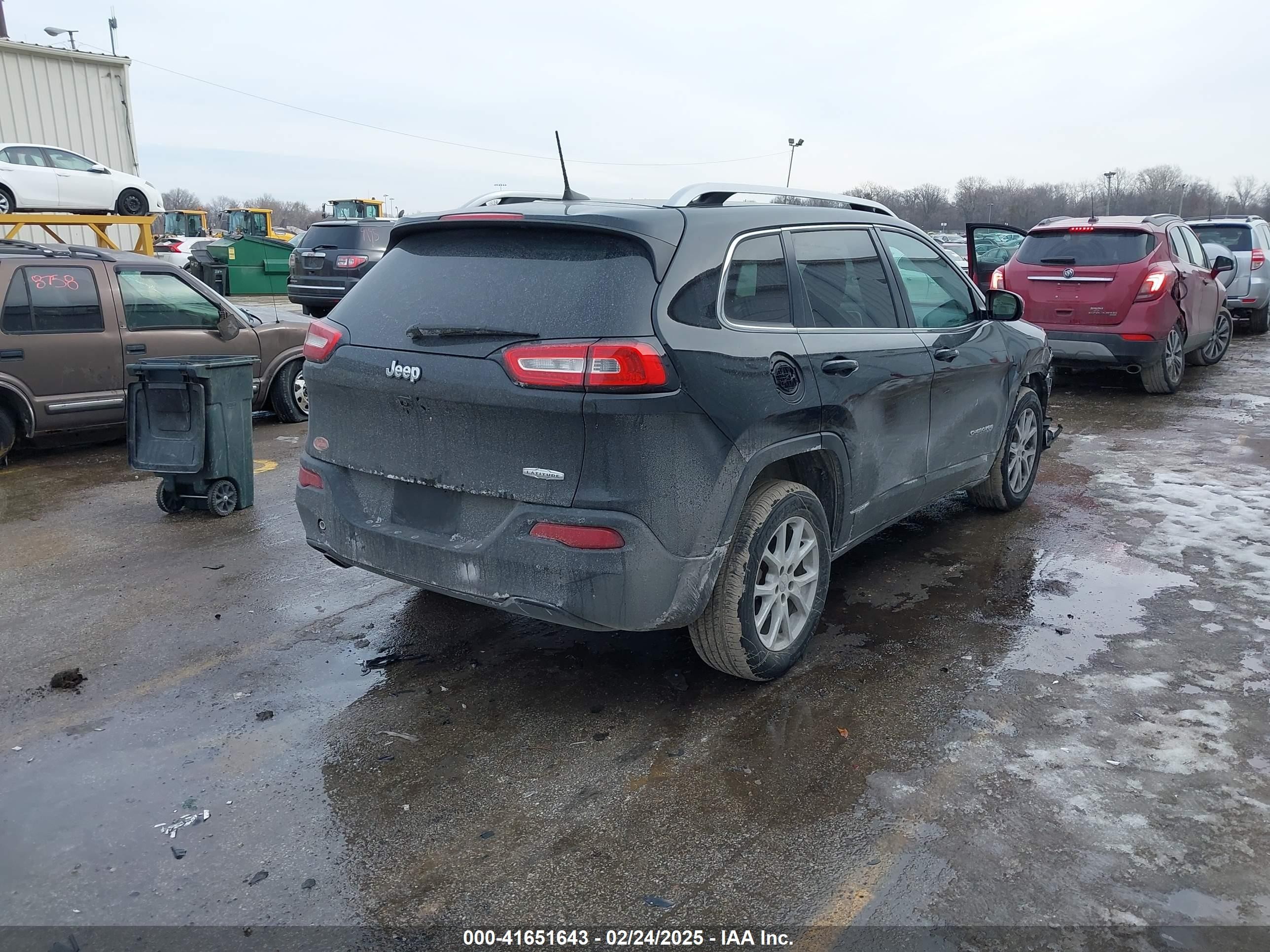 2018 Jeep Cherokee Latitude Plus Fwd Черный vin: 1C4PJLLB3JD553228