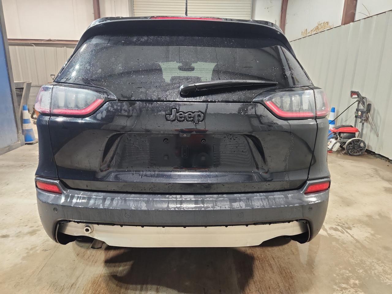 2019 Jeep Cherokee Latitude Plus Black vin: 1C4PJLLB5KD392592 Damage: Rear Bumper Extension, Missing, Replacement Required