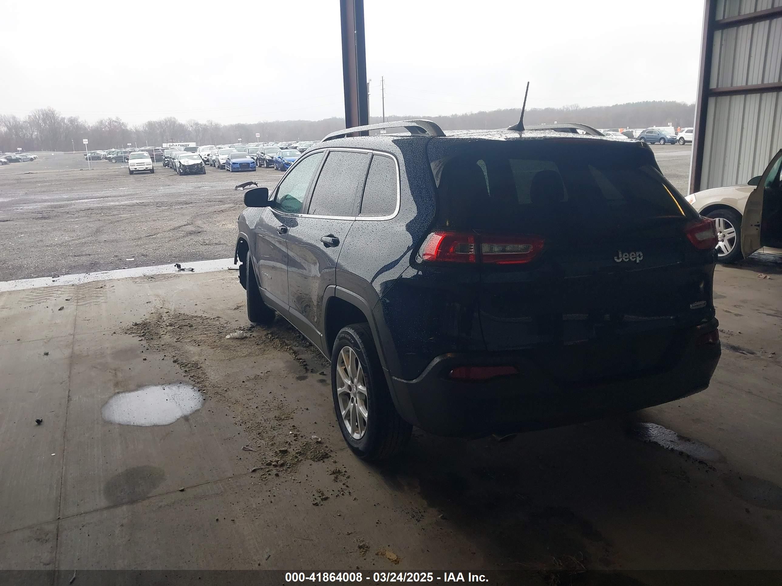 2018 Jeep Cherokee Latitude Plus Fwd Blue vin: 1C4PJLLB6JD587499