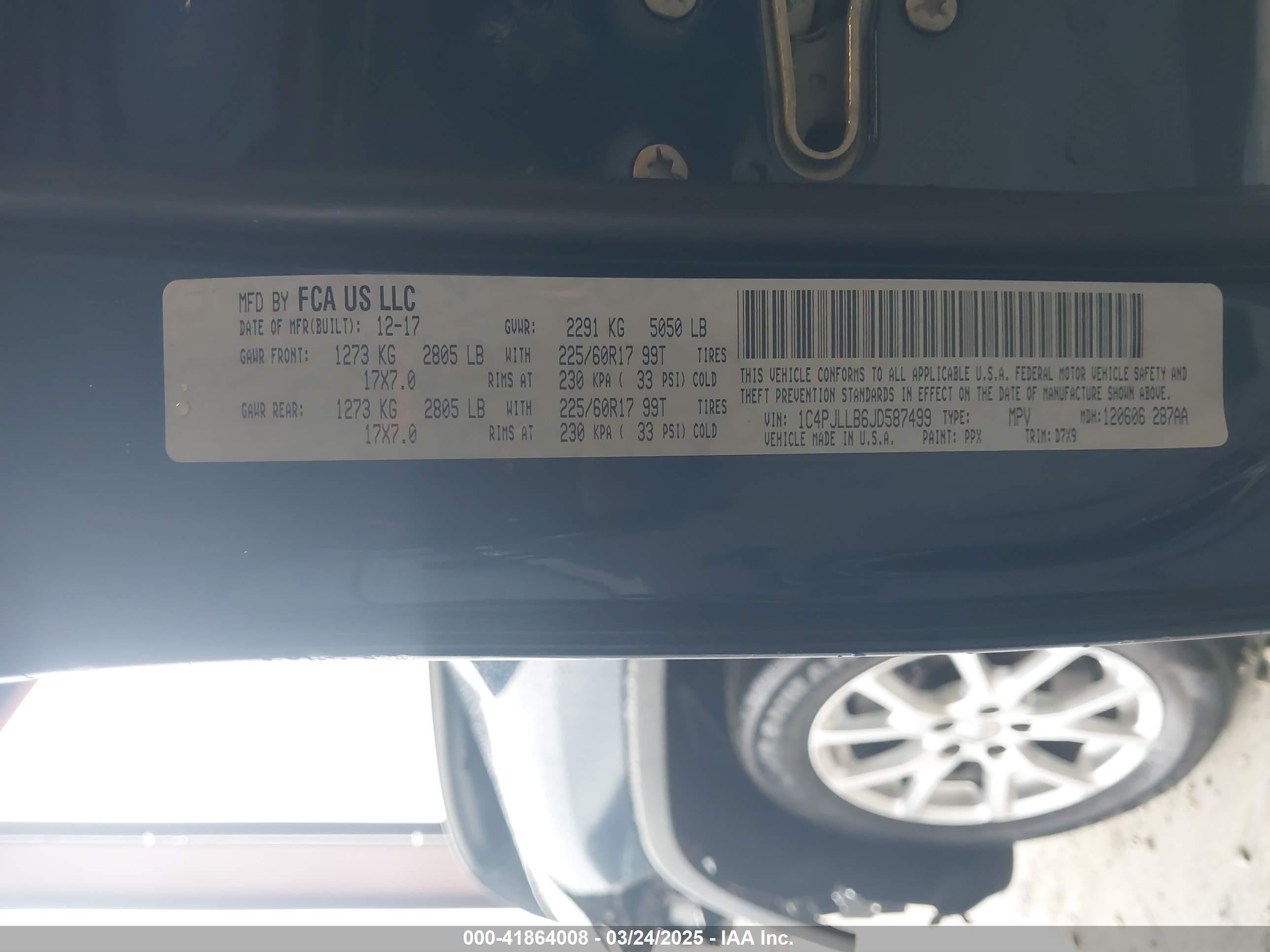 2018 Jeep Cherokee Latitude Plus Fwd Blue vin: 1C4PJLLB6JD587499