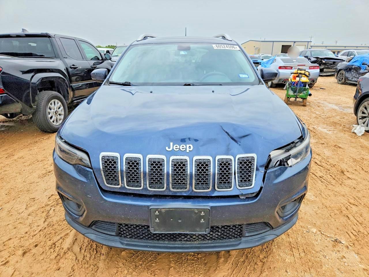 2020 Jeep Cherokee Latitude Plus Blue vin: 1C4PJLLB6LD585674