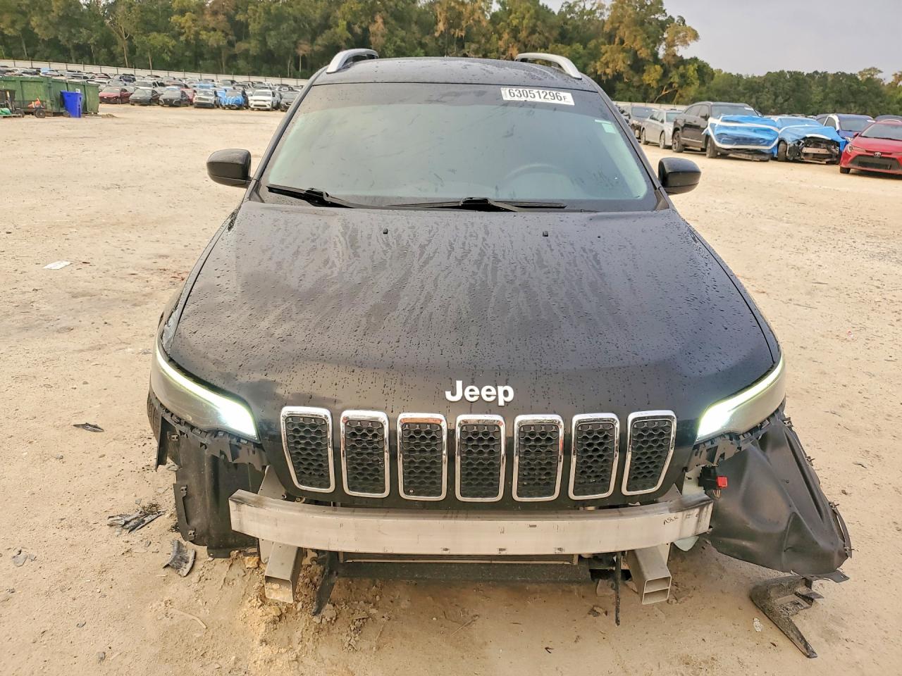 2019 Jeep Cherokee Latitude Plus Black vin: 1C4PJLLB7KD202503
