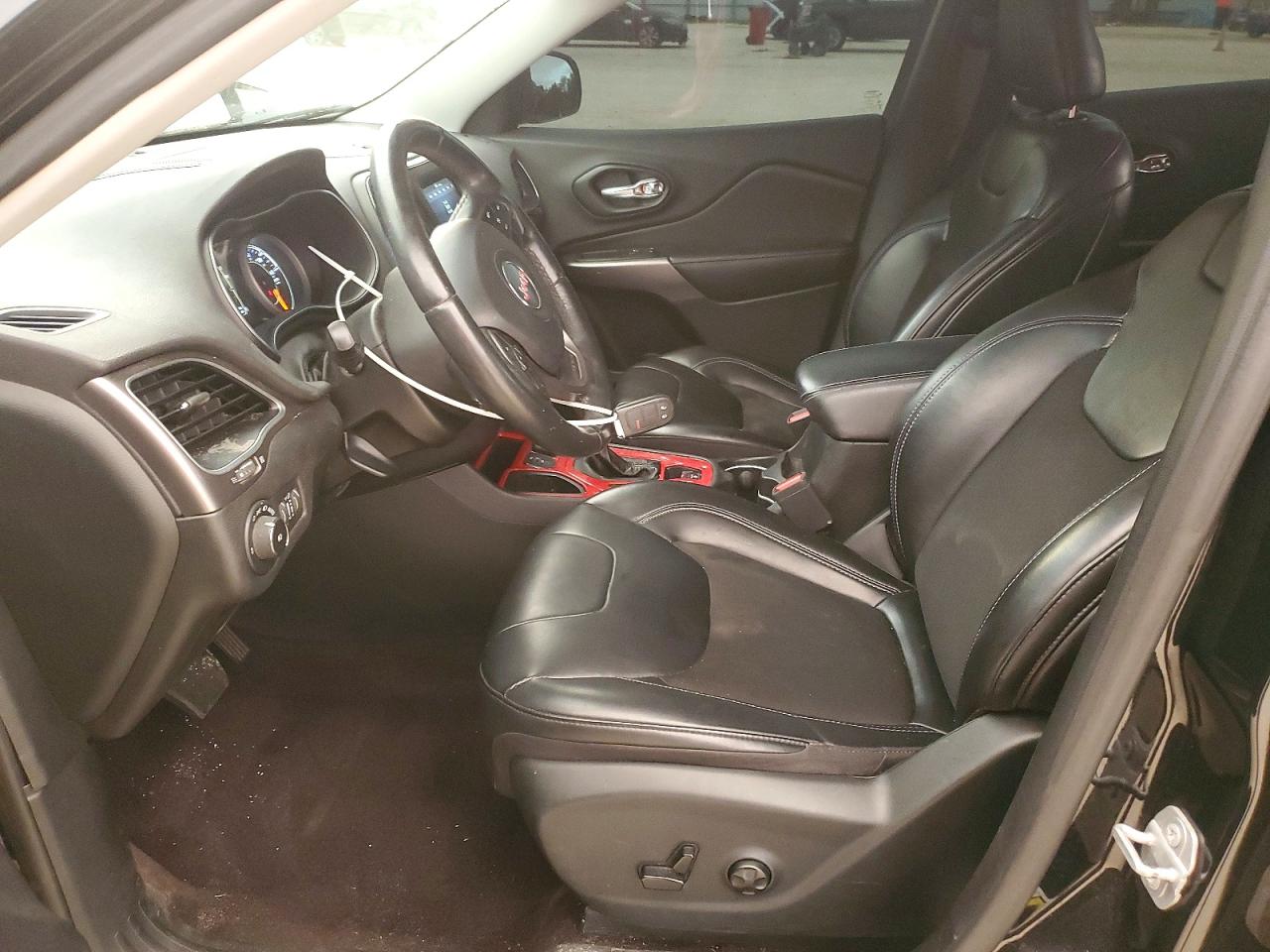 2019 Jeep Cherokee Latitude Plus Black vin: 1C4PJLLB7KD202503