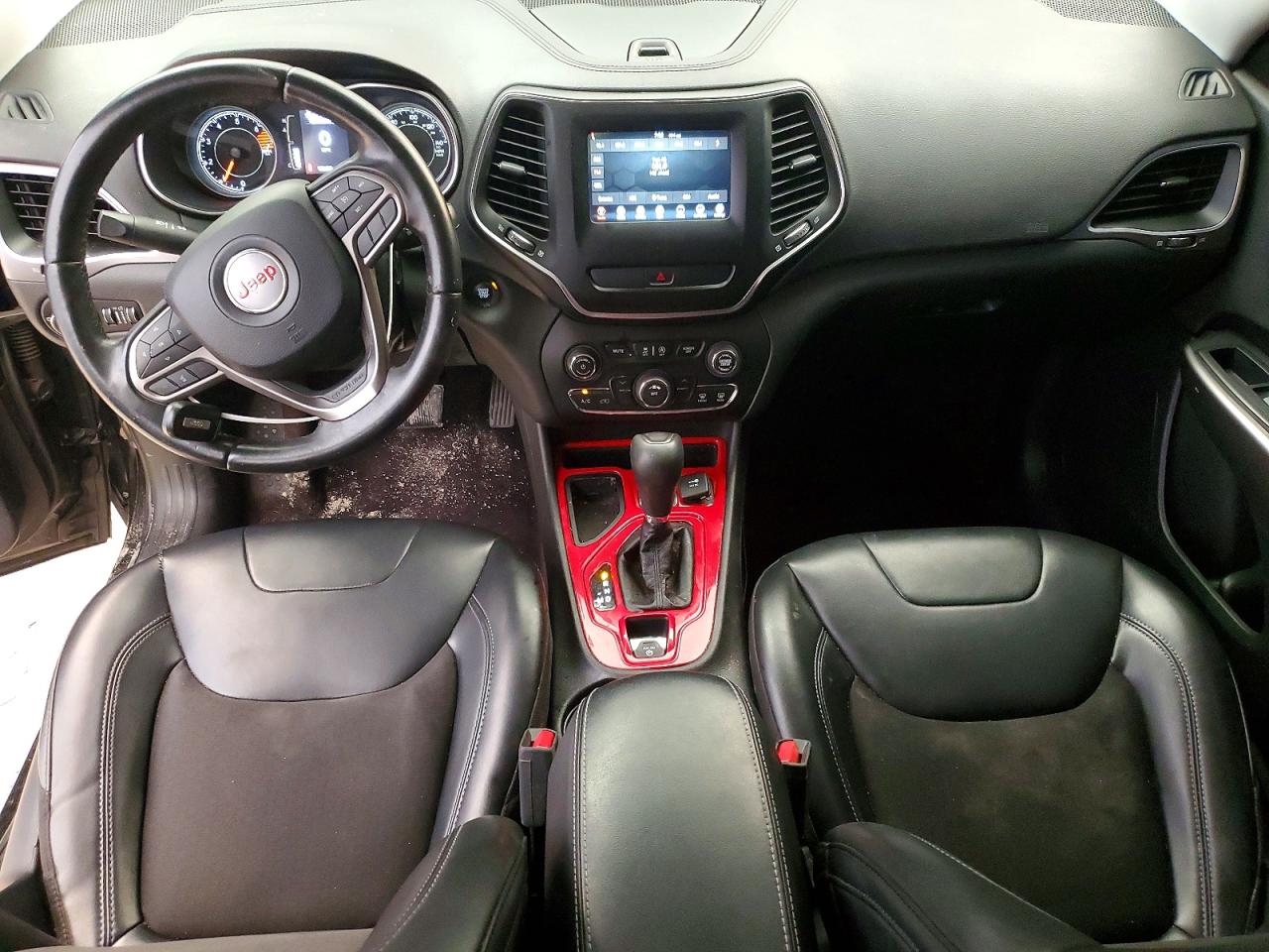 2019 Jeep Cherokee Latitude Plus Black vin: 1C4PJLLB7KD202503