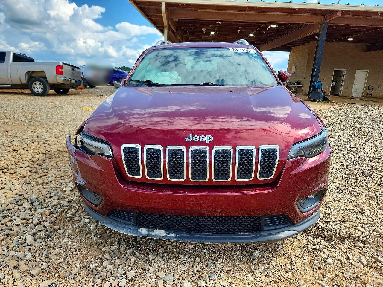 2019 Jeep Cherokee Latitude Plus Красный vin: 1C4PJLLB8KD175330