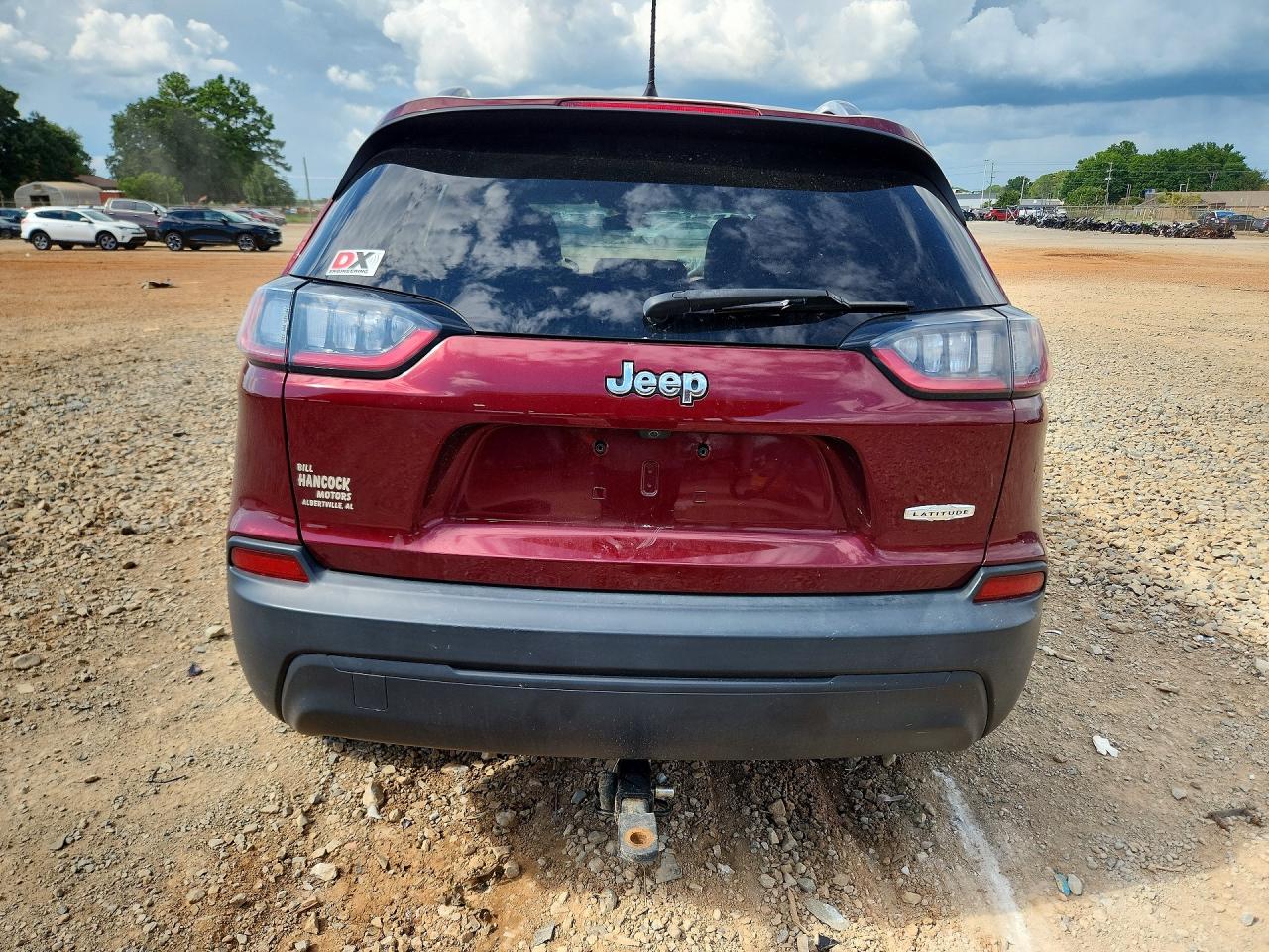 2019 Jeep Cherokee Latitude Plus Красный vin: 1C4PJLLB8KD175330