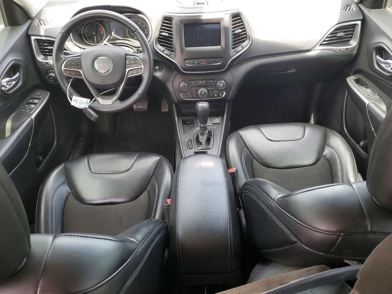 2020 Jeep Cherokee Latitude Plus Black vin: 1C4PJLLB8LD503556