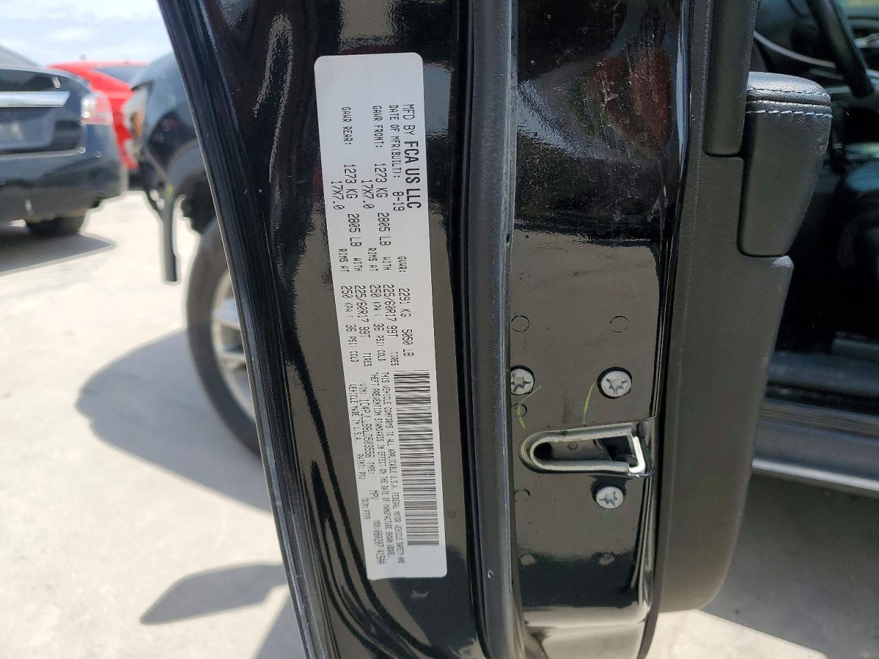 2020 Jeep Cherokee Latitude Plus Black vin: 1C4PJLLB8LD503556