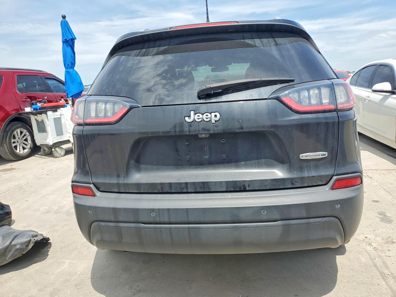 2020 Jeep Cherokee Latitude Plus Black vin: 1C4PJLLB8LD503556