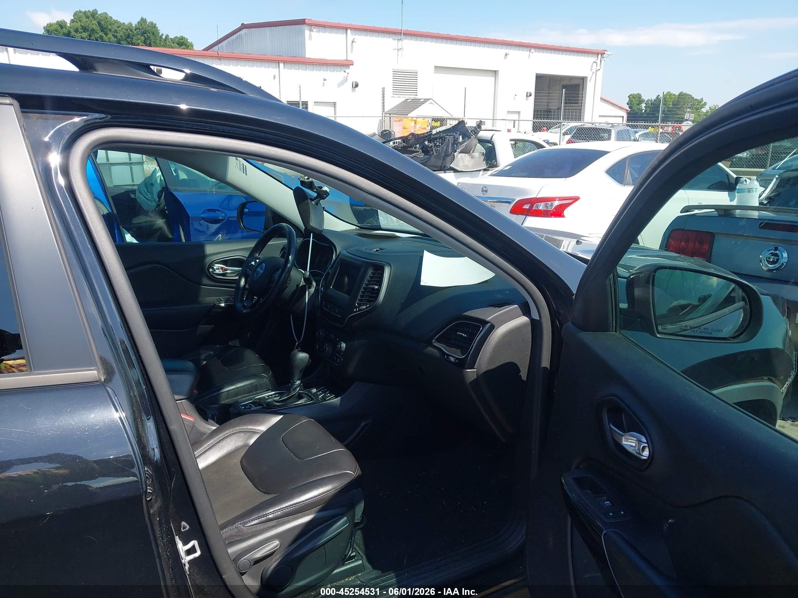 2021 Jeep Cherokee Altitude Fwd Black vin: 1C4PJLLB9MD173394
